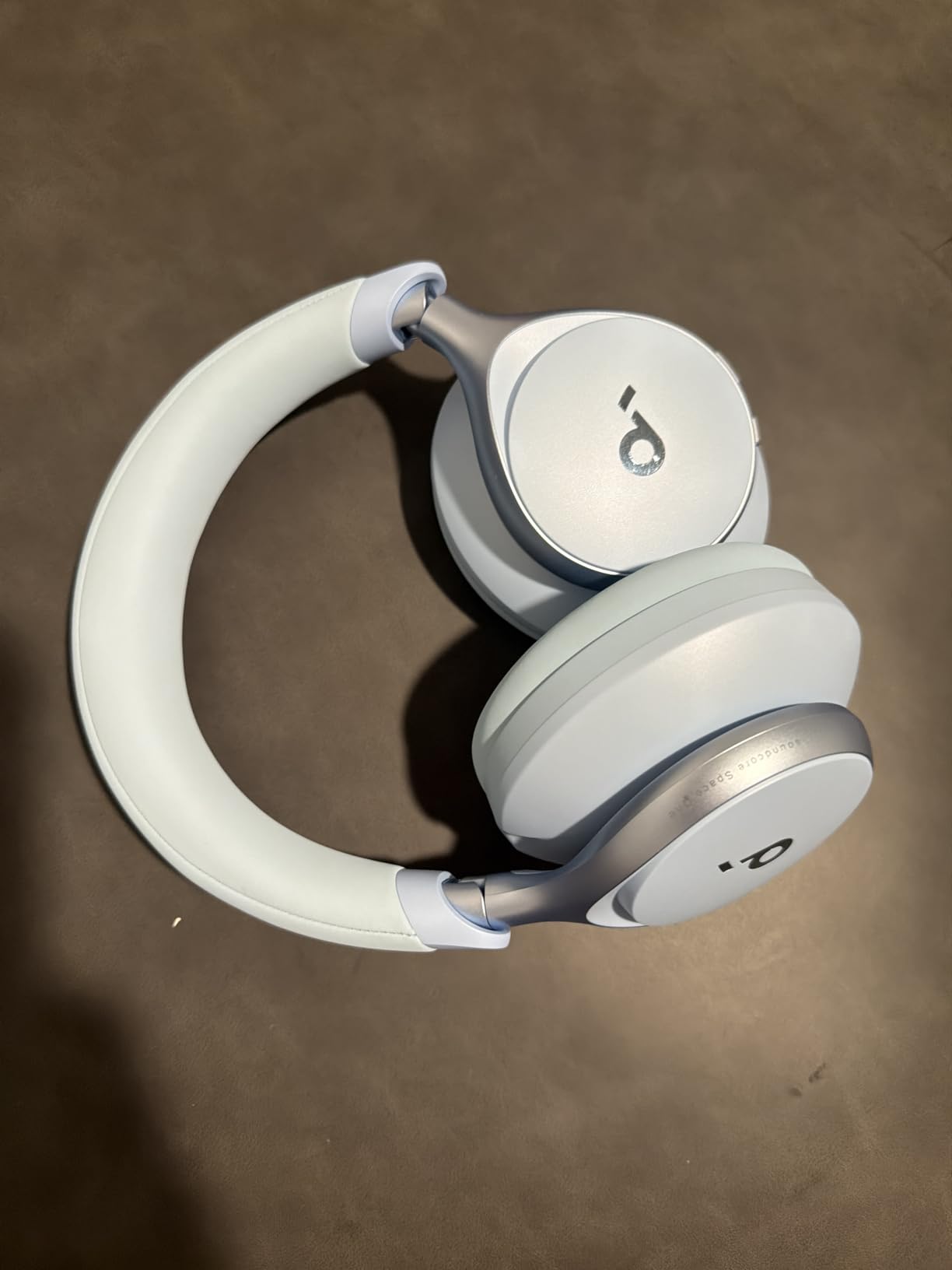 Soundcore Anker Space One ANC Over-Ear Headphones, Voice Reduction | Active Noise Cancelling, Comfortable Fit, Bluetooth, 40H ANC Playtime, App Control, LDAC Hi-Res, 3 Mics with AI, Travel-Ready customer photo 1
