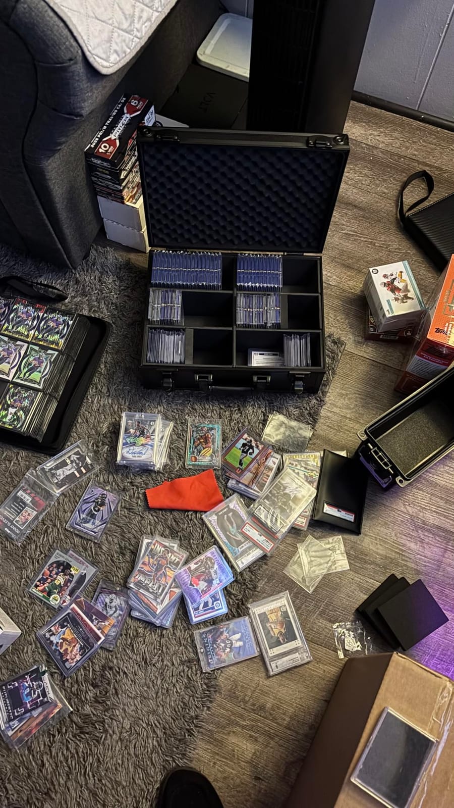 HZGXQN Toploader Storage Box for 3