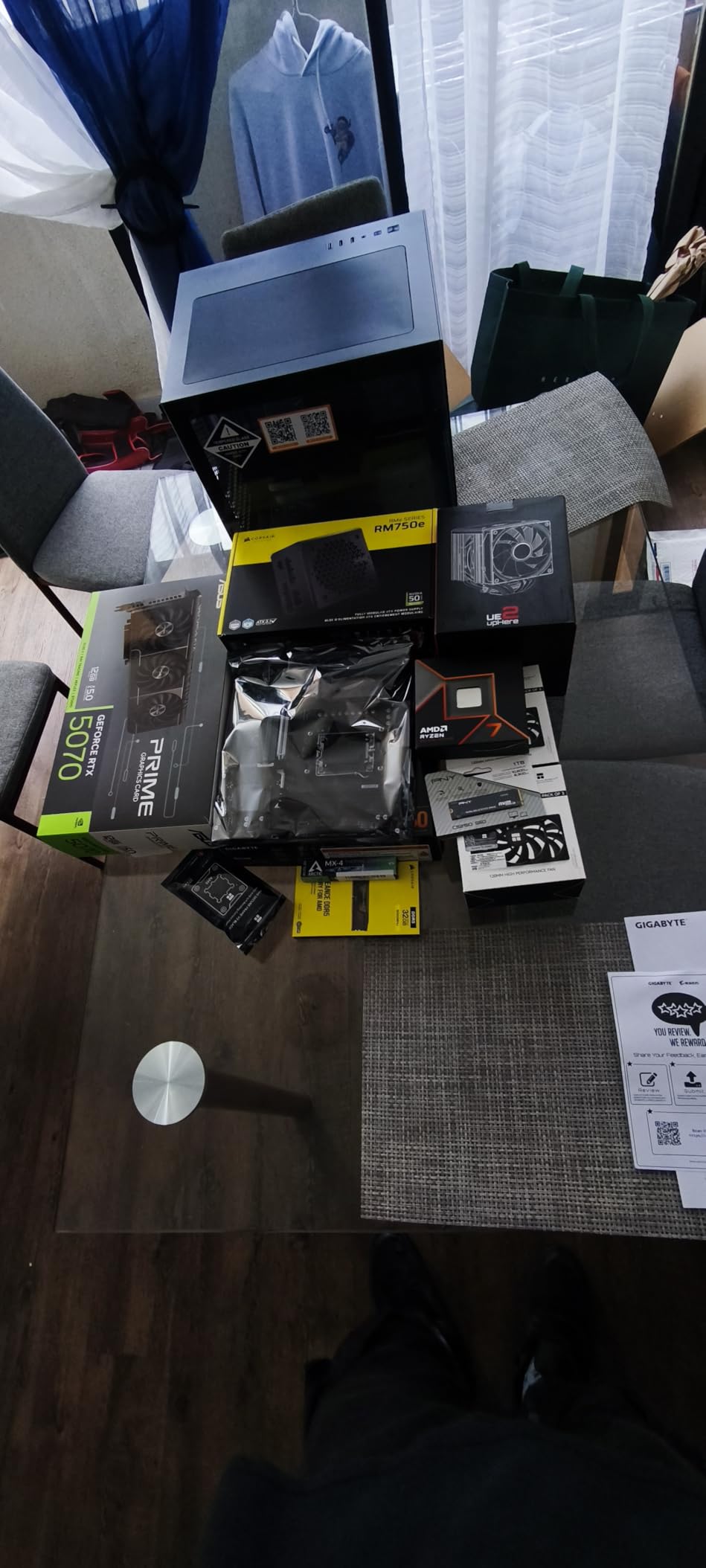 CORSAIR Vengeance DDR5 32GB (2x16GB) 6000MHz CL30 AMD EXPO & Intel XMP 3.0 Desktop Gaming Memory - Grey (CMK32GX5M2B6000Z30) customer photo 2