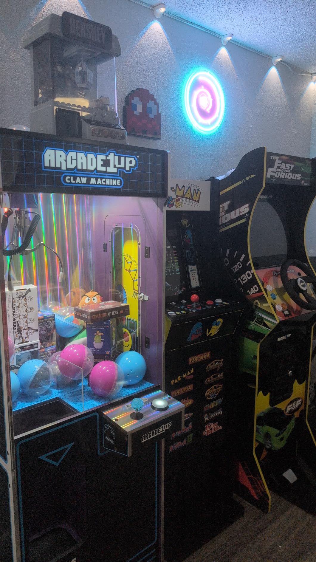 Arcade1Up The Fast and the Furious Deluxe Arcade Machine, Steering Wheel | Gaming Cabinet with 4-Position Gear Shift and Wi-Fi Leaderboards customer photo 2