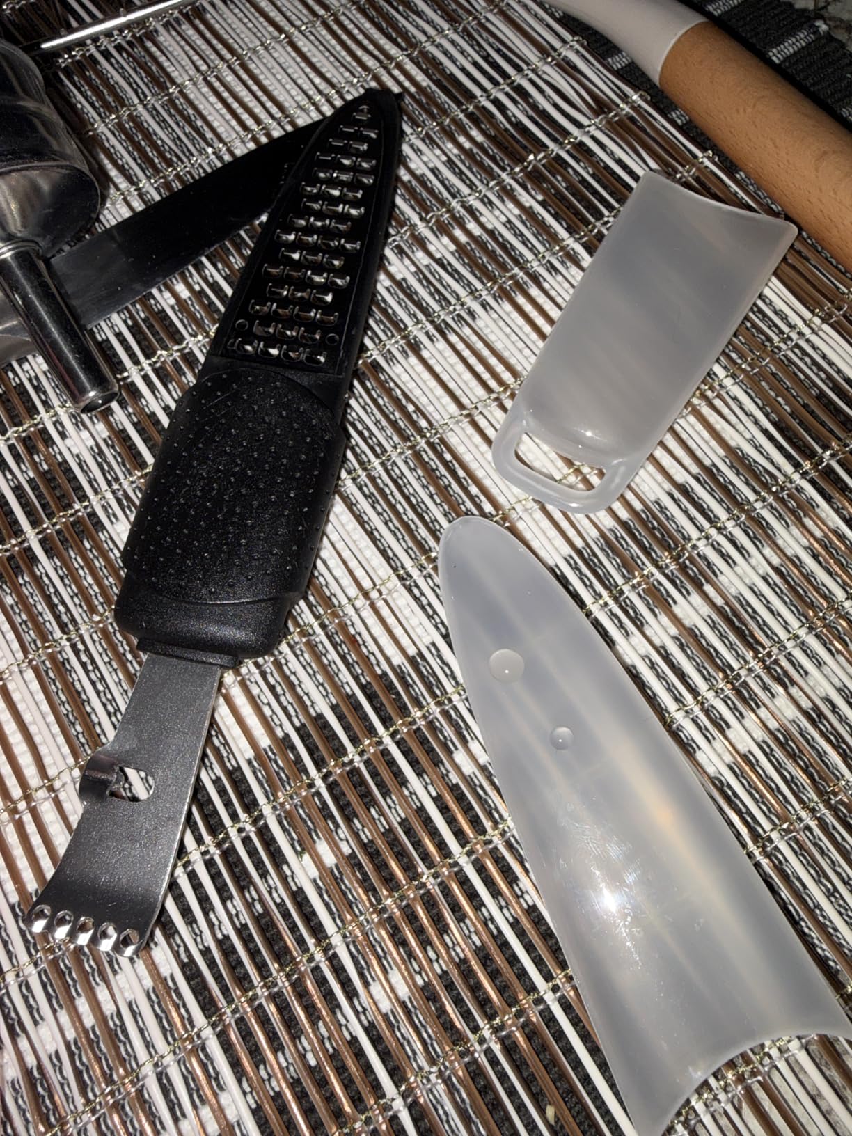Stainless Steel Citrus Lemon Zester Garlic Grater w/Channel Knife Black | Ultra Sharp 2-in-1 Dishwasher Safe & Protect Cover Multi Purpose for Parmesan Nutmeg Lime Spice Ginger Professional Grade customer photo 2