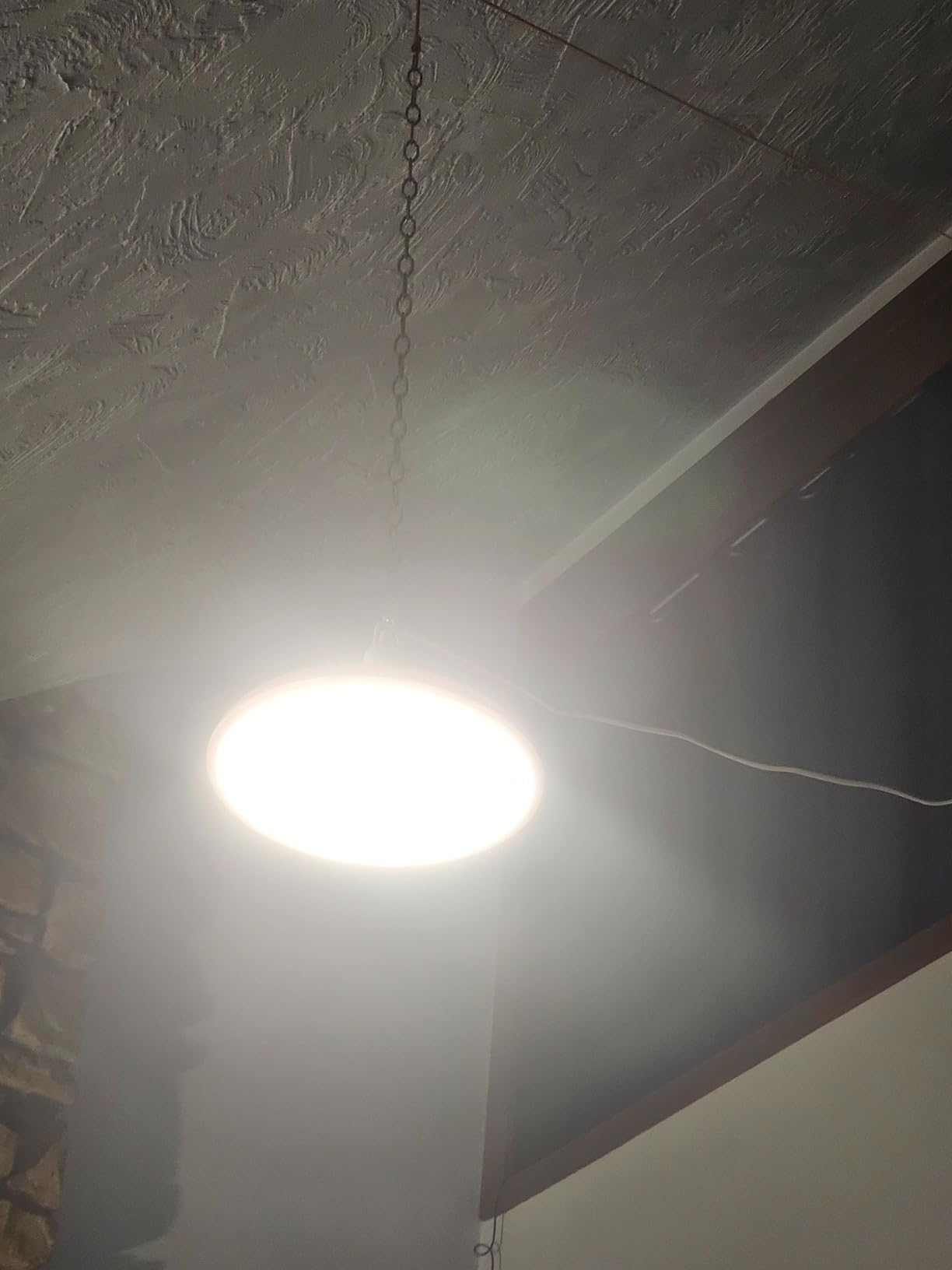 Plug-in Pendant Light with Remote Control, Bluetooth Speaker, 8.7