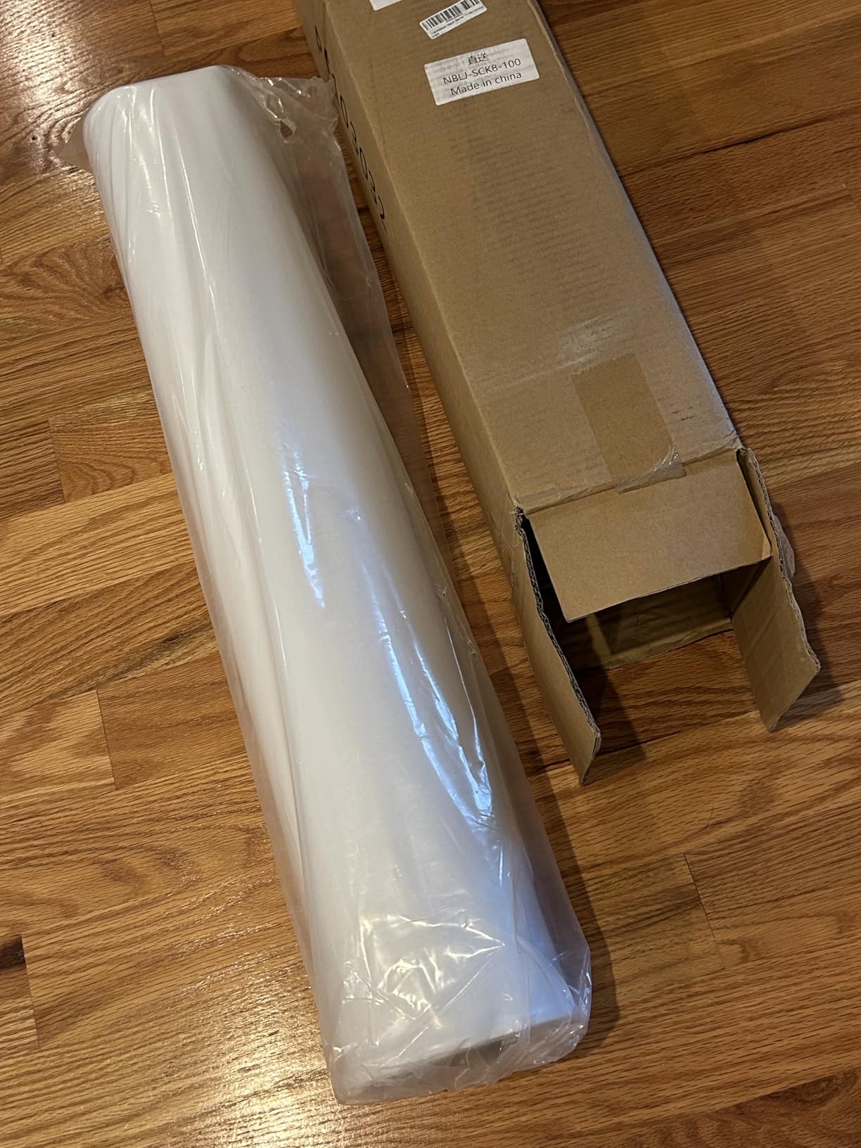 Crawl Space Vapor Barrier, 12 Mil 10x100' Black/White Panda Film | Thick Plastic Sheeting, Plastic Drop Cloth Covering for Crawlspace Encapsulation, Suitable for Commercial and Residential Use customer photo 2