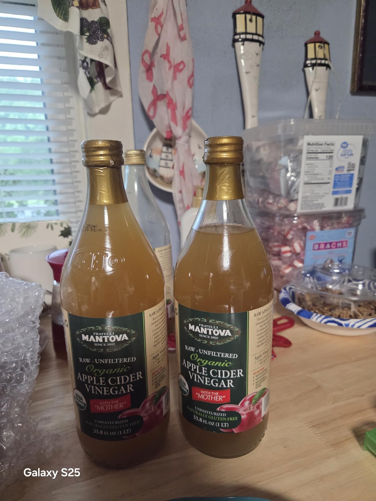 100% Raw-unfiltered Organic Apple Cider Vinegar with 