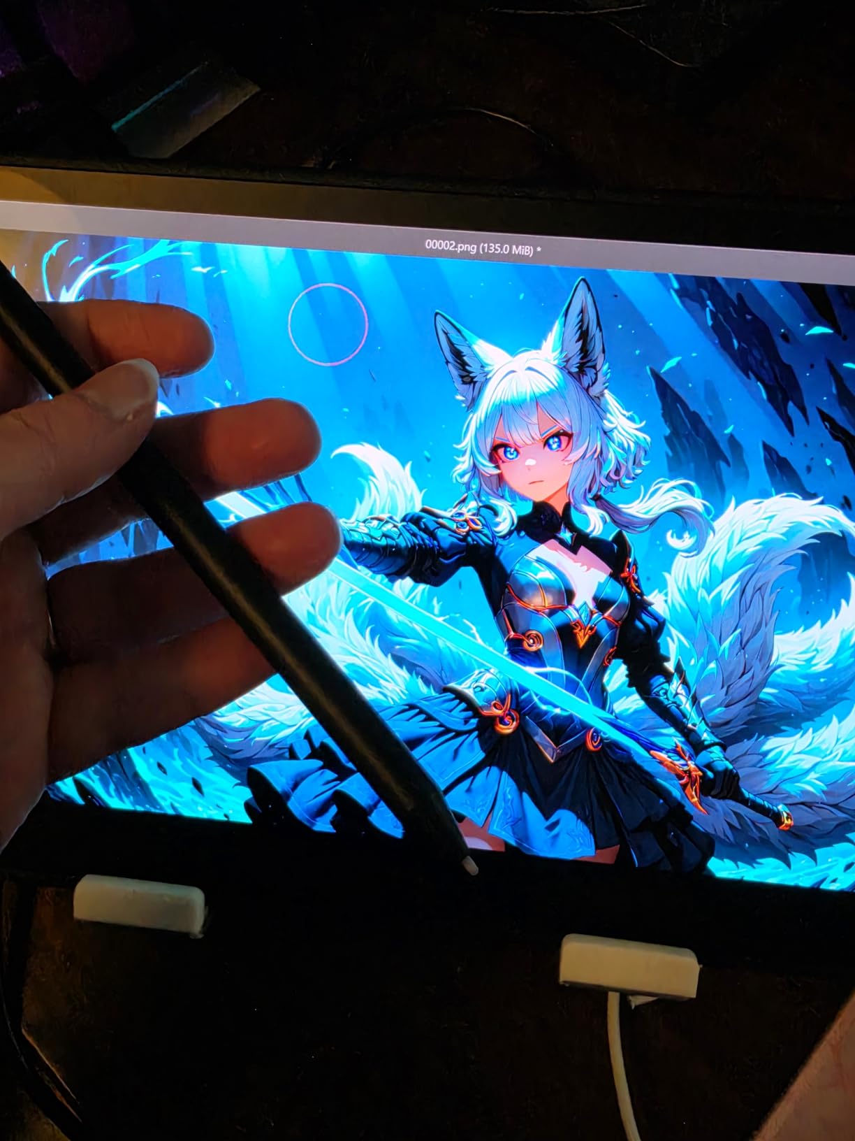 Movink 13, Drawing Tablet with OLED Touchscreen & Pro Pen 3 | Portable, color-accurate pen display with touch for photo-editing, illustration, concept art, and creative work anywhere customer photo 2