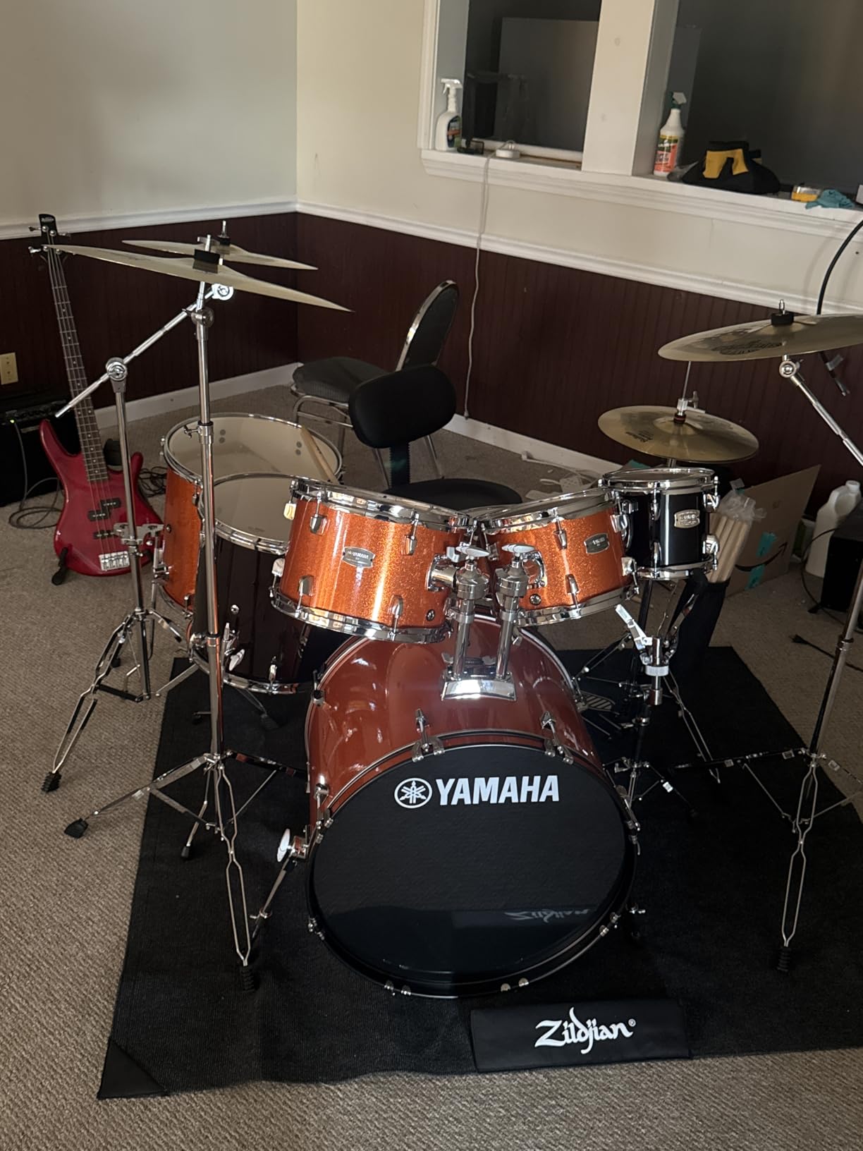Yamaha Rydeen 5-Piece Drum Set With 22