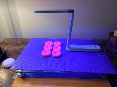 Resiners UV Resin Light, Rechargeable 3-in-1 Foldable UV Lamp, AirWave Pro | Adjustable 3-in-1 Design for Desktop, Handheld or Wall-Mounted Curing of Resin Jewelry, Molds and DIY Crafts, Mint Green customer photo 2