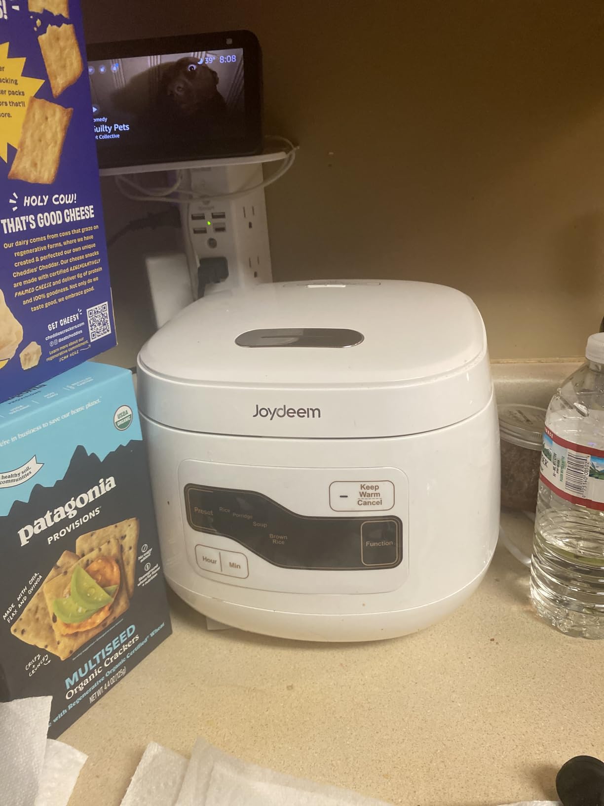 Joydeem Ceramic Rice Cooker FD20S-W, 4 Cups Uncooked Rice Cookers with Pure Ceramic Inner Pot, 24h Delay Start, 2L, White customer photo 2