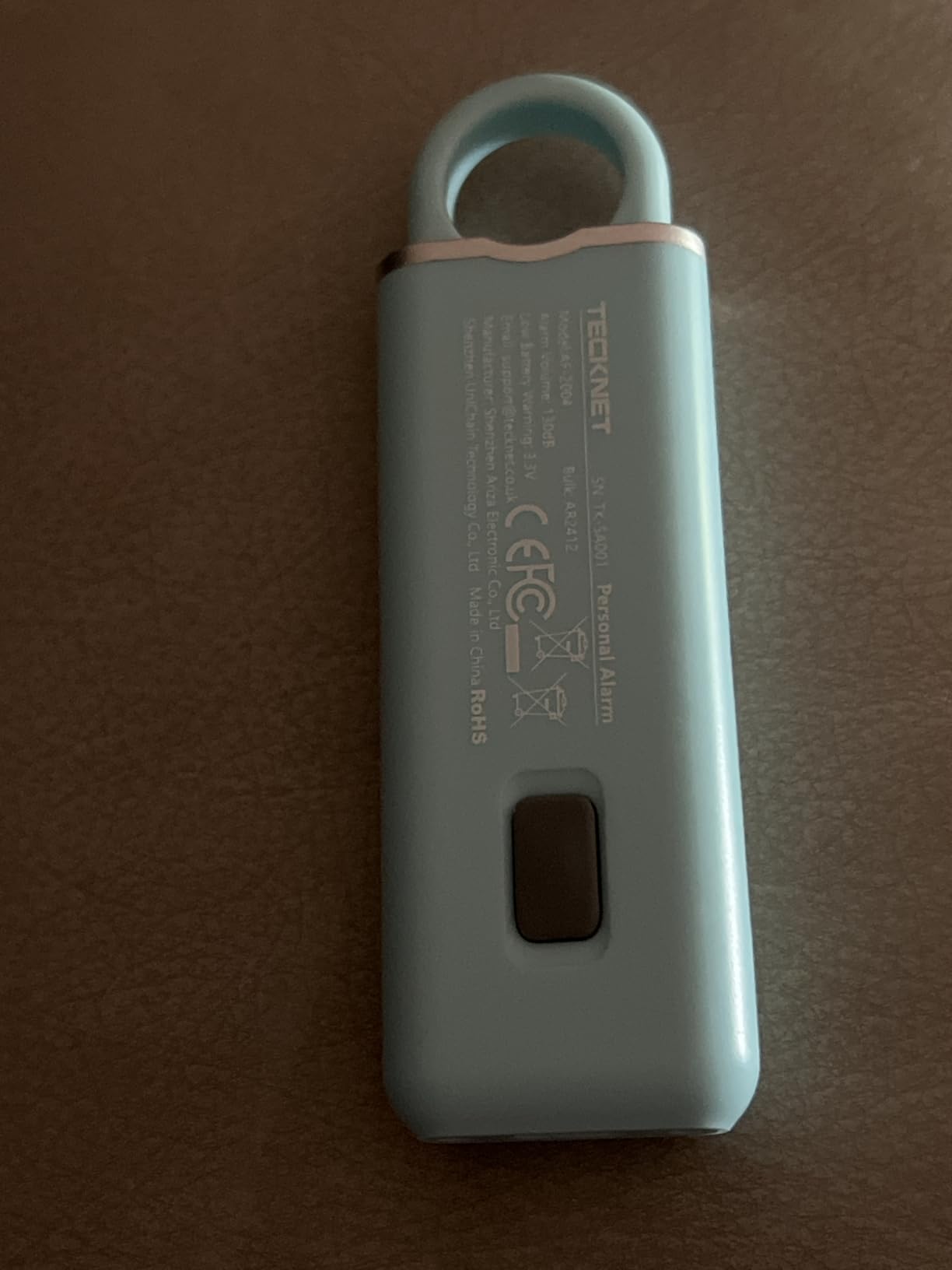 TECKNET Rechargeable Personal Safety Alarm for Women, 130dB Self Defense Keychain Alarm with SOS Strobe Light, Low Battery Notice, Personal Alarm Loud Siren Safety Keychain for Girls Kids Elderly customer photo 1