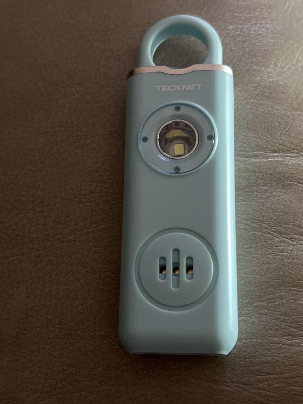 TECKNET Rechargeable Personal Safety Alarm for Women, 130dB Self Defense Keychain Alarm with SOS Strobe Light, Low Battery Notice, Personal Alarm Loud Siren Safety Keychain for Girls Kids Elderly customer photo 2