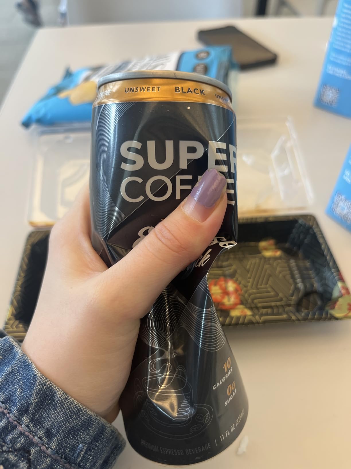 Super Coffee Espresso Triple Shot Black, 0g Sugar Cold Brew, 11oz 12Pk customer photo 2