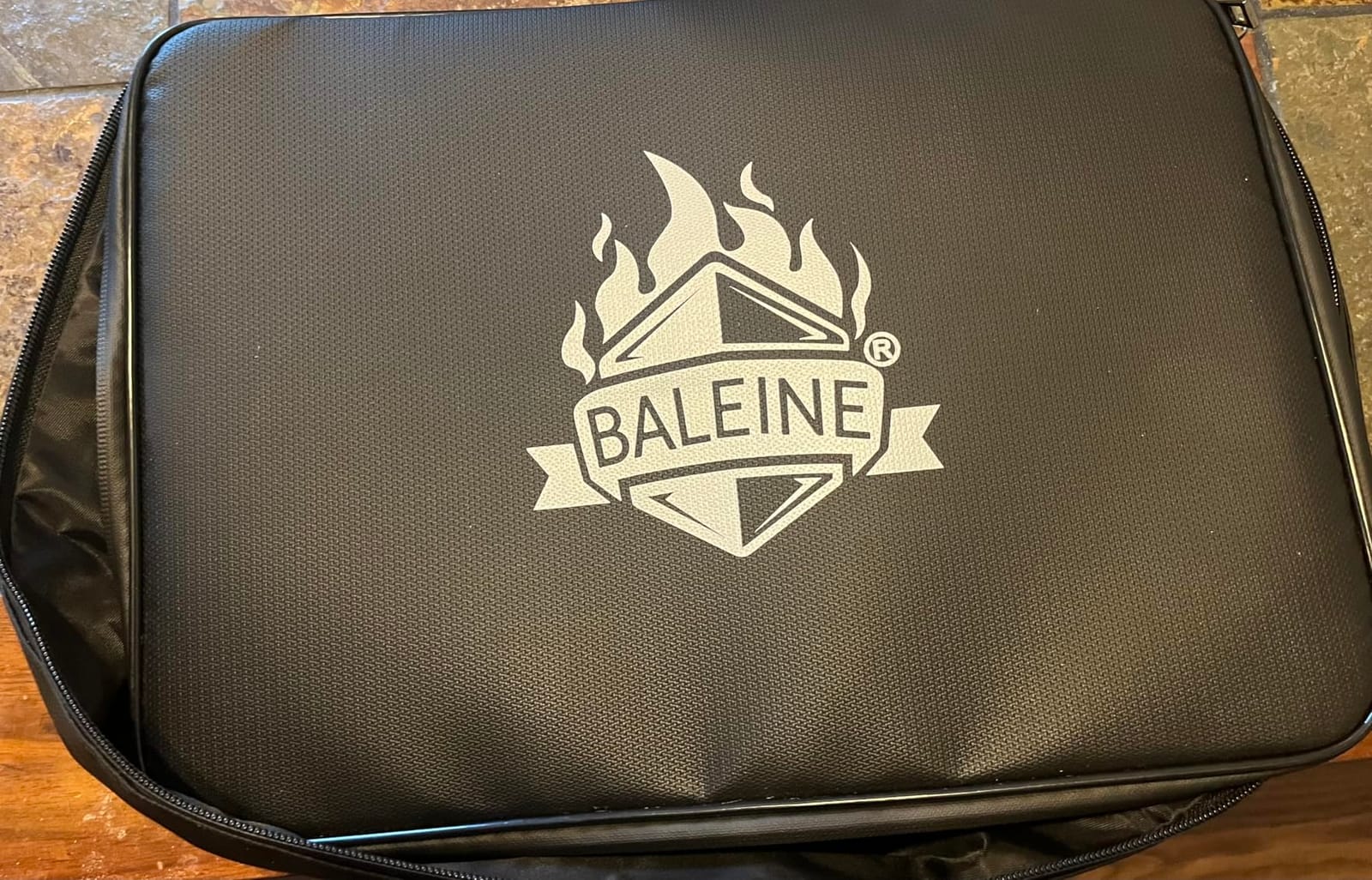 BALEINE Fireproof Document Box with Lock, Waterproof Fire Safe File Bag, Fire Proof Certified, Waterproof Dual Zippers, Combination Lock, Multi-Compartment Storage, File Organizer for Home Office customer photo 2