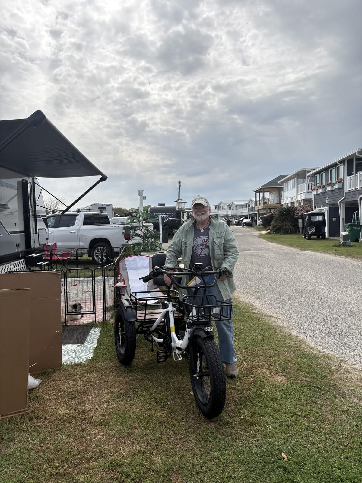 NARRAK Electric Tricycle for Adults, 750W(Peak 1350W), 48V13Ah Ebike, 20