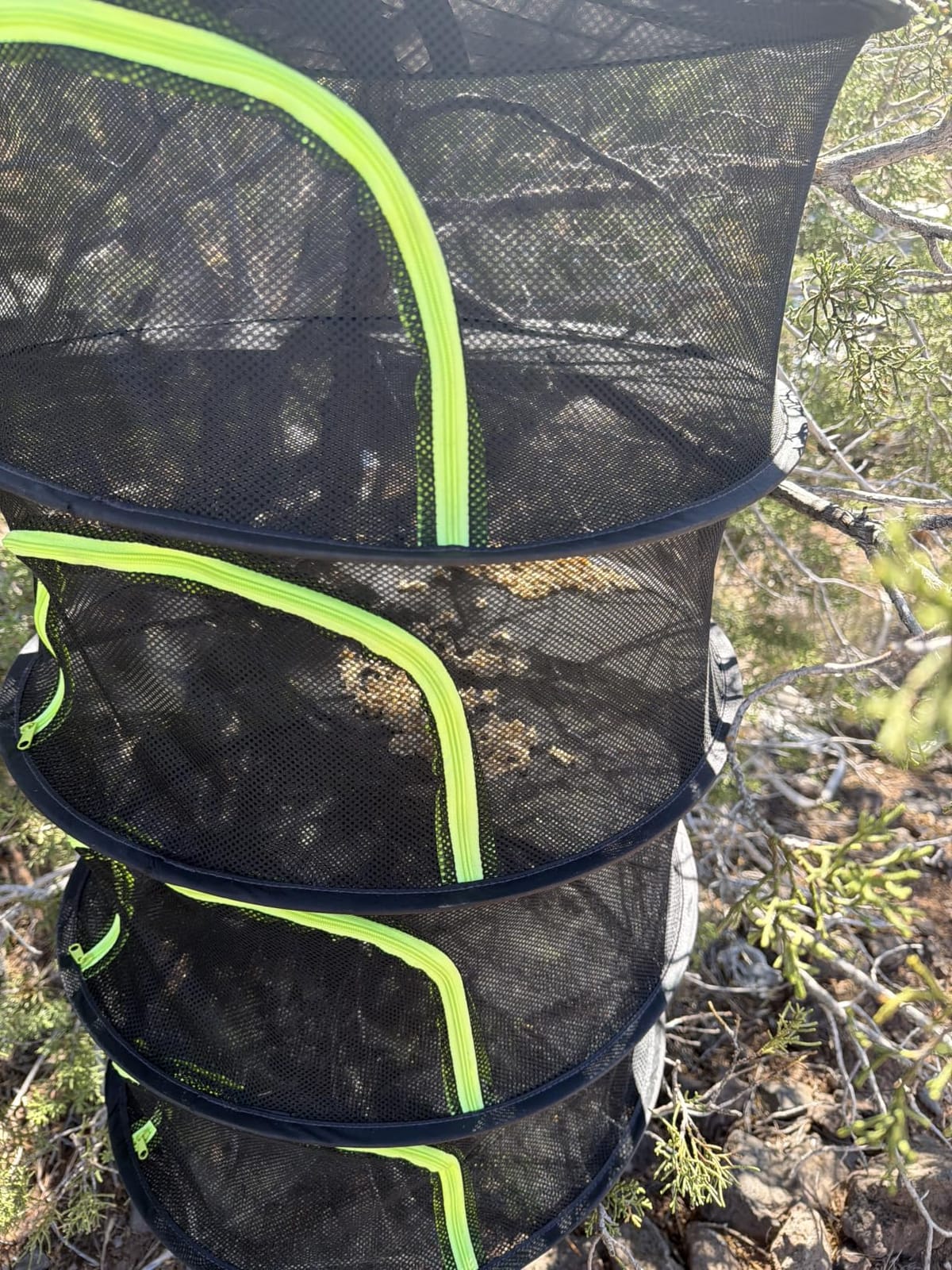 Herb Drying Rack Hanging Mesh 4 Layer 18