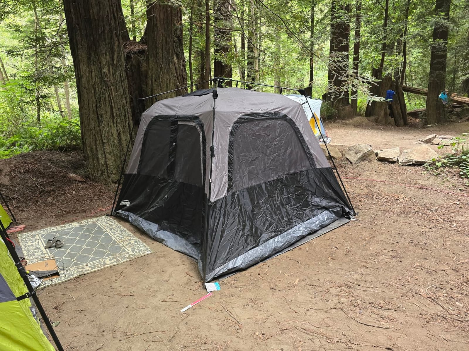 Coleman 4/6/8/10 Person Instant Camping Tent with 1-Minute Setup, Large Family Tent with Pre-Attached Poles, Air Vent, & Carry Bag, Sets Up in About 60 Seconds customer photo 2