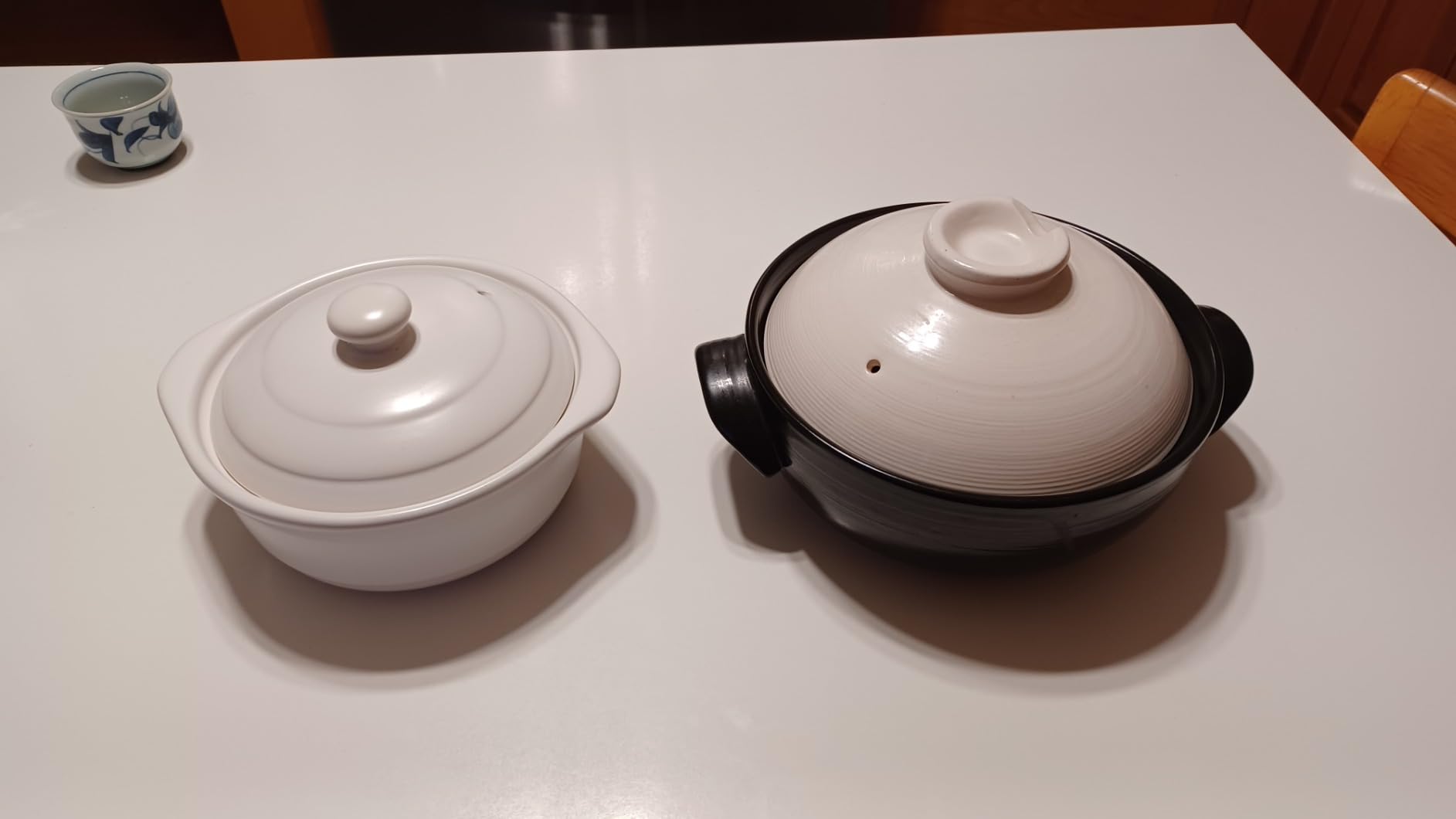 Ceramic Pots Casserole Soup Bowl with Lid Large Stock Clay Pot for Cooking (Black, 3.4 Quart) customer photo 1
