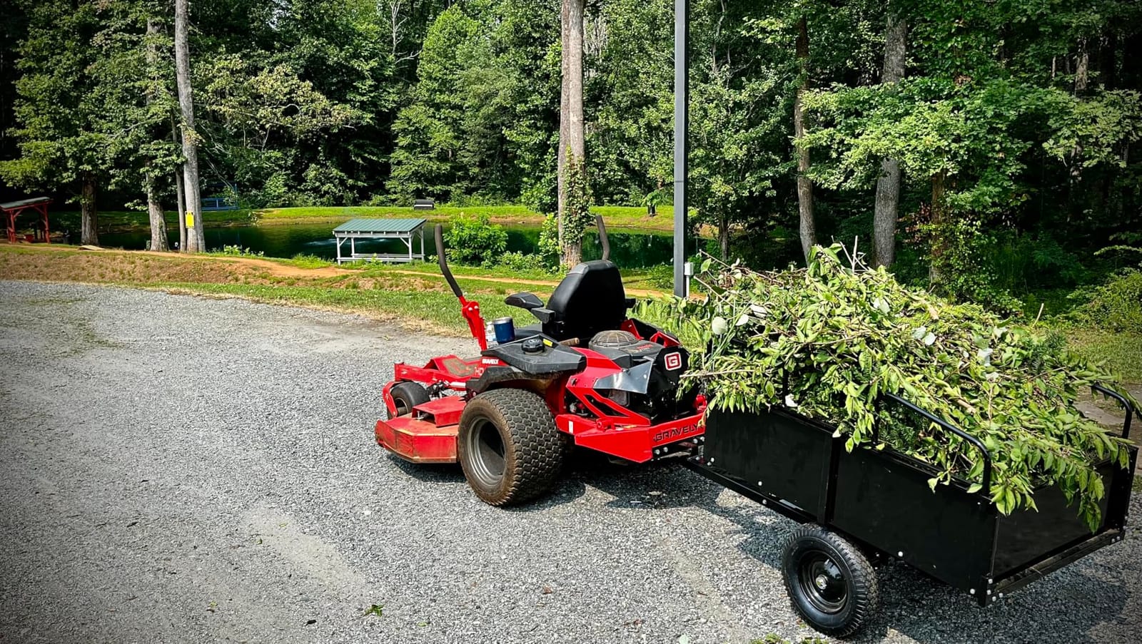 VEVOR ATV UTV Trailer Tow Behind Dump Cart customer photo 2