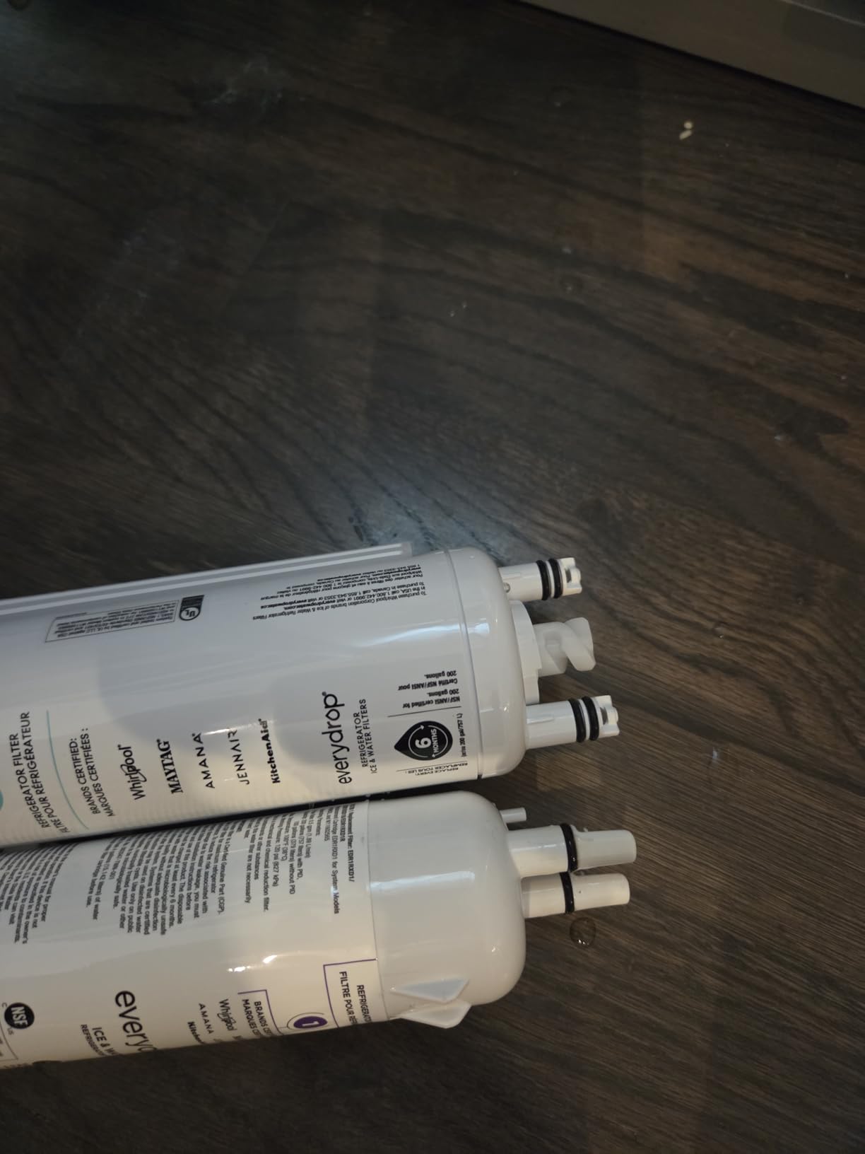 everydrop by Whirlpool Refrigerator Water Filter A - EDRARXD1 | Reduces 75 contaminants including 99% Microplastics, NSF 42/53/401 Certified, Compatible with Whirlpool, Maytag, KitchenAid customer photo 1