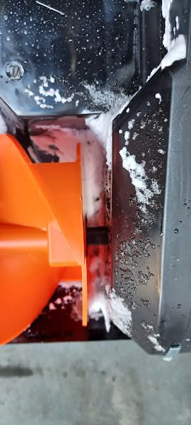 VOLTASK 48V Cordless Snow Blower, 48-Volt | 20-Inch Brushless Electric Snow Blower Cordless, Battery Snow Blower with Directional Plate & LED Lights (2 * 24V Battery & Dual Quick Charger Included) customer photo 1