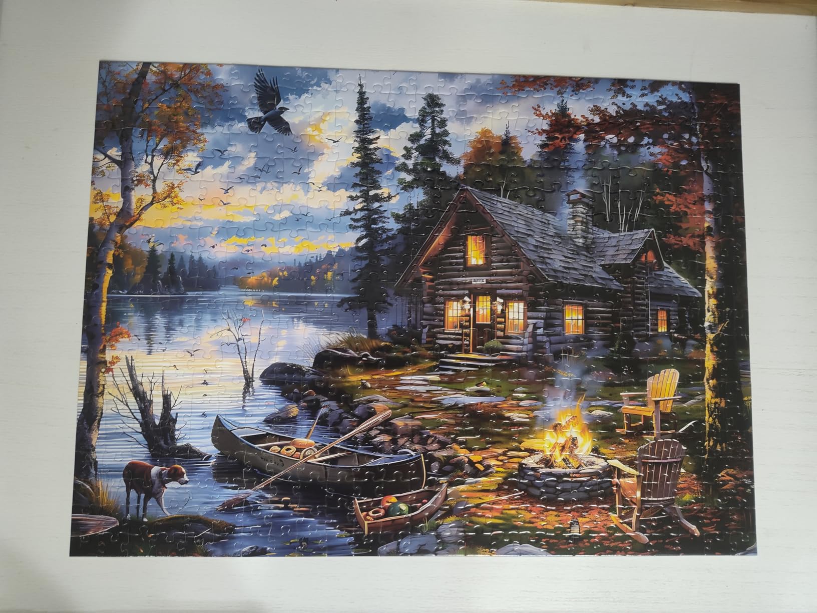 Jigsaw Puzzles for Adults 500 Pieces, Interlock Perfectly Letter on Back | No Dust Home Decor Birthday Party Gift Toy for Men Women Elders Seniors, 1:1 Poster Educational Toys & Games | 20.5 x 15 in customer photo 1