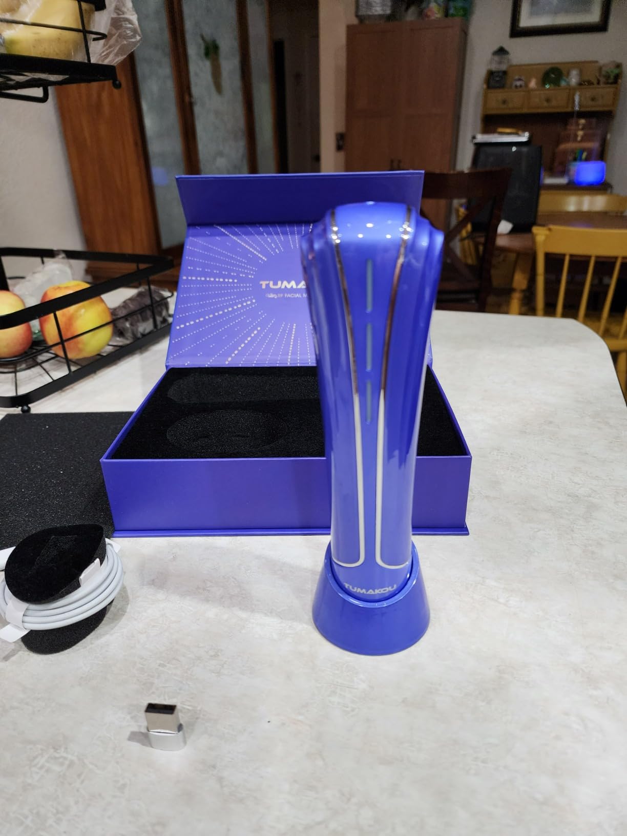 RF Radio Frequency Facial Device - LED Red Light Therapy Device for Face Skin Care Home Use customer photo 1