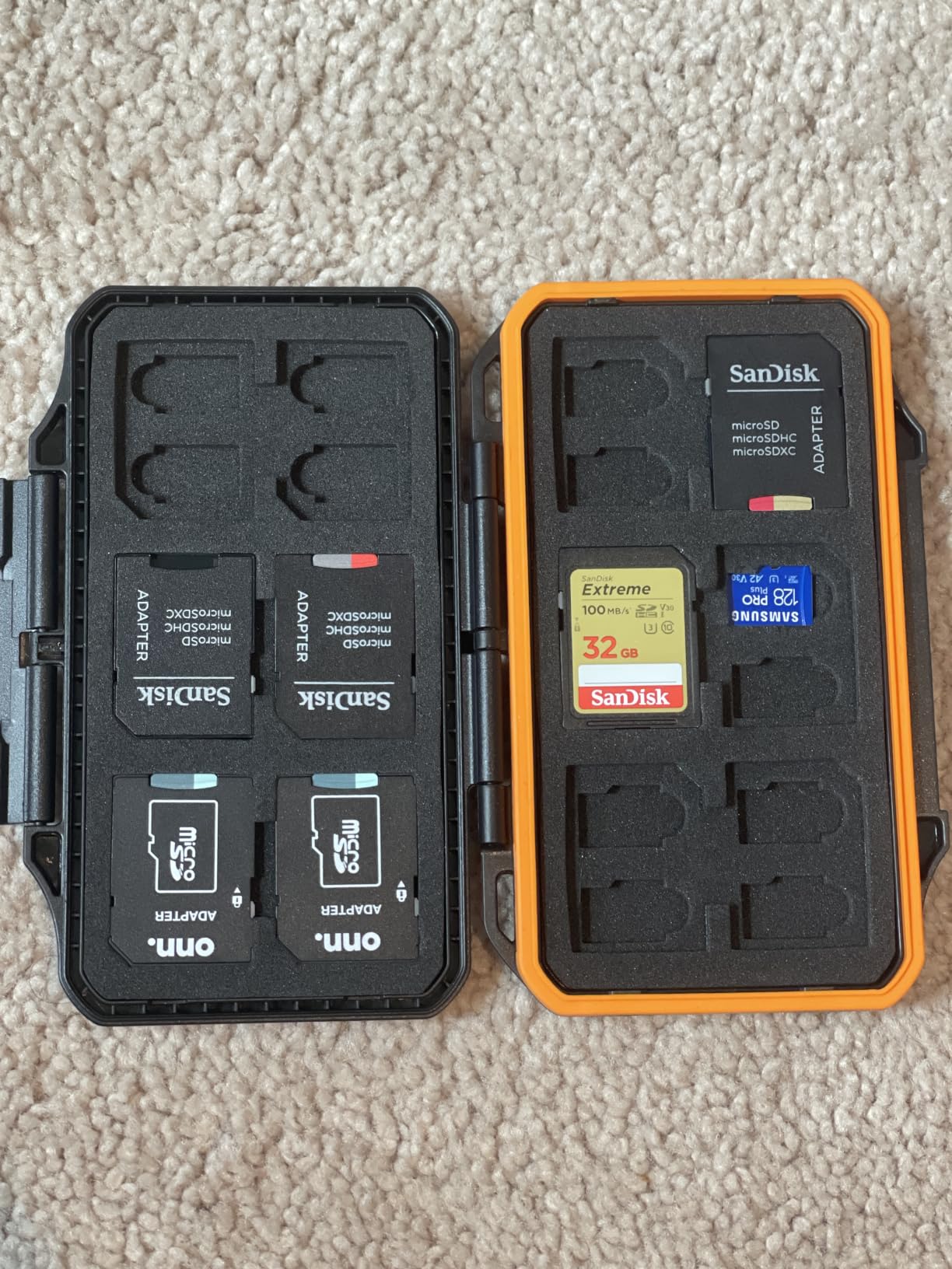 K&F CONCEPT 36 Slots Memory Card Case for SD Micro SD SDXC SDHC TF, Anti-Shock, Water-Resistant, PM03 customer photo 2