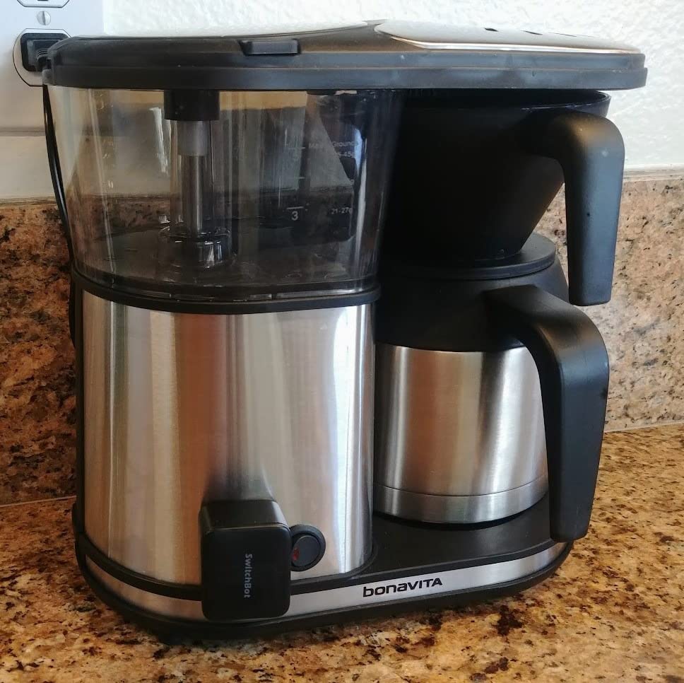 Bonavita 5 Cup Drip Coffee Maker Machine, One-Touch Pour Over, Auto Pause Brewing with Stainless Steel Double Wall Thermal Carafe, SCA Certified, Dishwasher Safe, BV1500TS customer photo 1