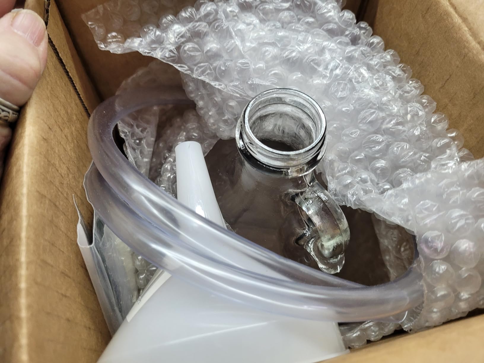 Hard Cider Making Kit - 1 Gallon Reusable Homebrew Set to Make Hard Apple Cider - Must Bee Company customer photo 1