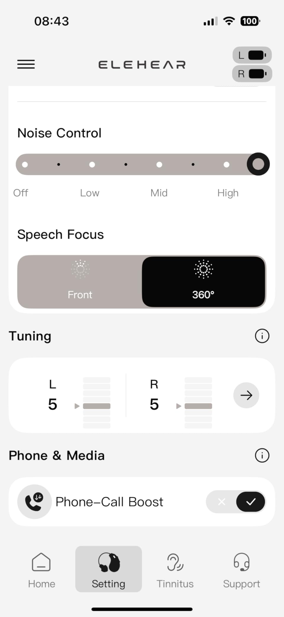 ELEHEAR-Beyond OTC Hearing Aids for Seniors, 50dB AI Noise Cancellation | Superior Sound Quality Smart, Rechargeable, Bluetooth Enabled & App Control, 4 Scene Modes, 100-Hour Battery, Champagne Gold customer photo 1