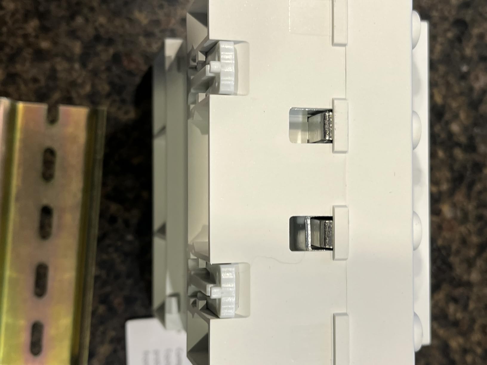 63A 110V Automatic/Manual Transfer Switch, DIN Rail Mount 110V for Generator Backup Power & Gas Furnace, 50/60Hz, LED Display, CE Certified customer photo 2