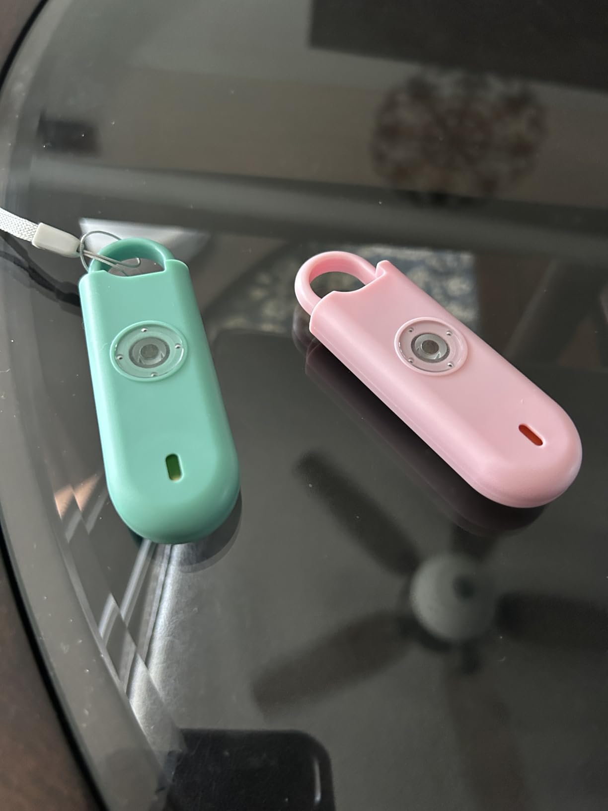 Fauxomor 140dB Personal Safety Alarm for Women 3pack Self Defense Keychain | Super Loud Siren with Low Battery Notice & Strobe Light, Long Battery Life, Portable for Kids College Girls, Pink+Blue+Black customer photo 2