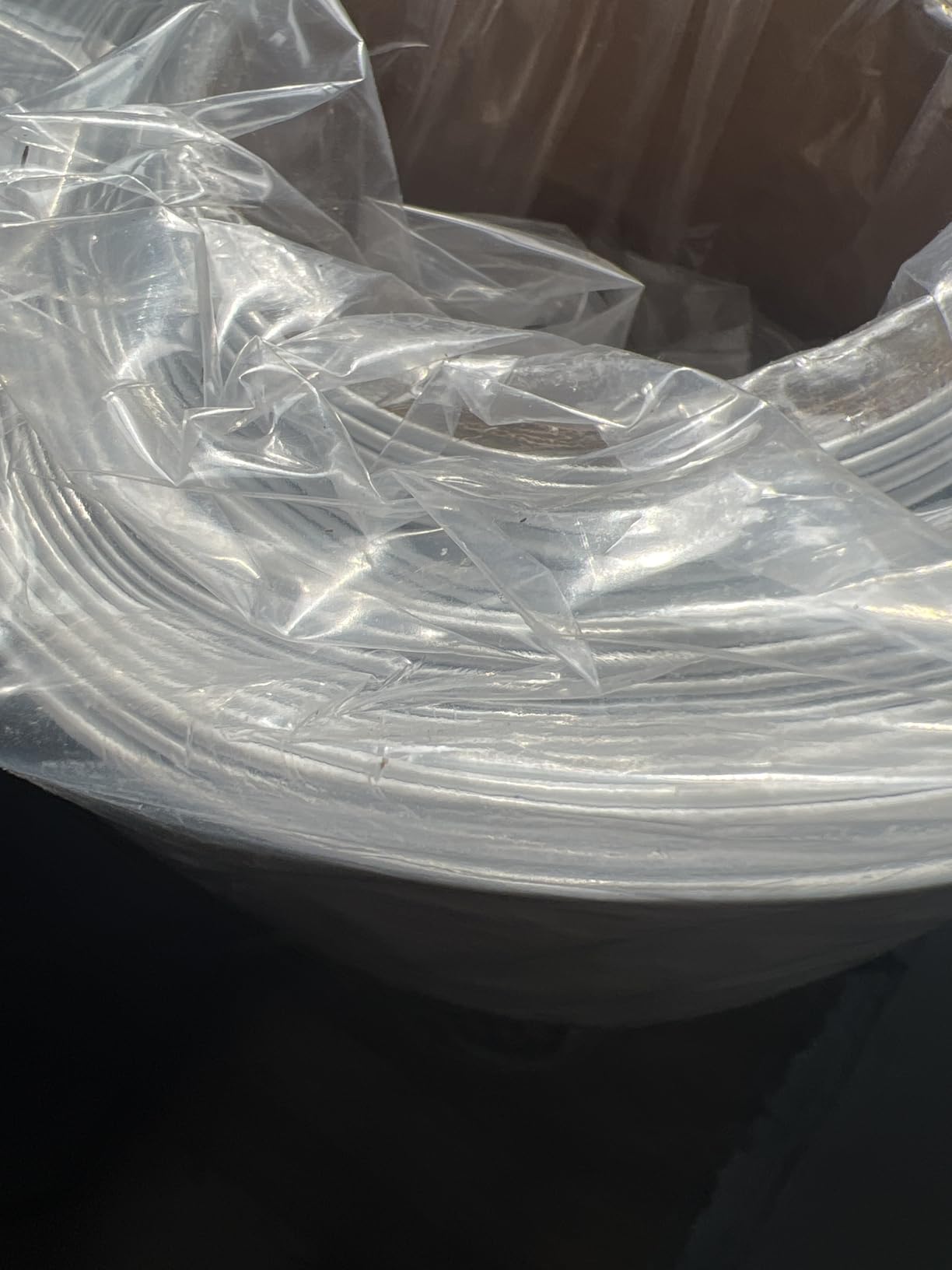 Crawl Space Vapor Barrier - 15 Mil Vapor Barrier - (12' x 100'), Tear Resistant, Heavy Duty Vapor Barrier Plastic, Drop Cloth Moisture Barrier Plastic Sheeting Covering for Crawlspace Encapsulation customer photo 1