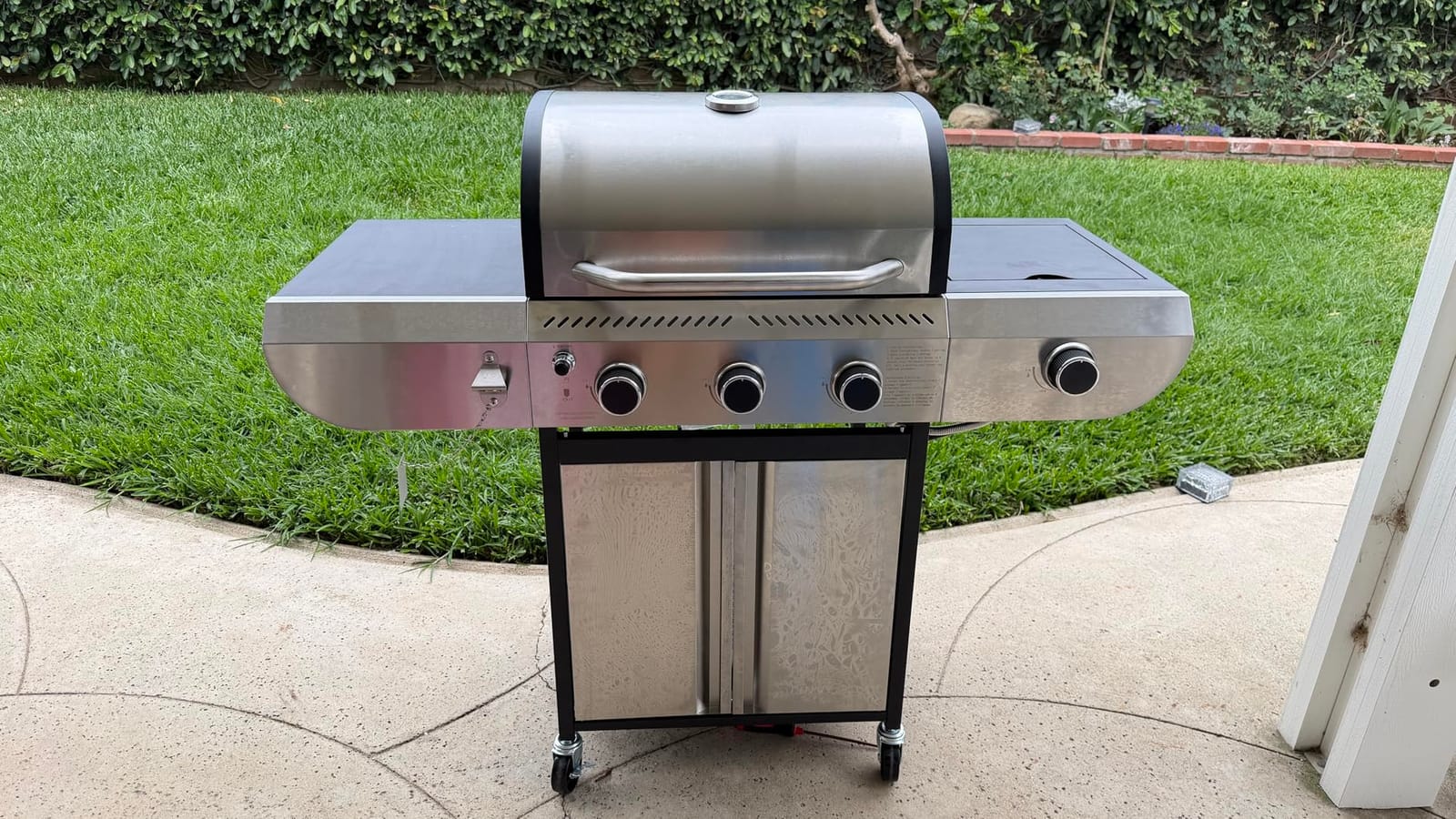 Electactic G41 Pro BBQ Grill, Heavy-Duty Stainless Steel Gas Grill, 4 Burner Gas Grill with Side Burner, 42000 BTU Propane Grill for Outdoor Cooking, Barbecue, Garden and Patio Backyard customer photo 1