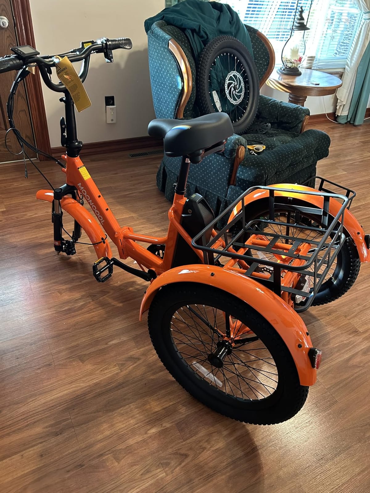 MOONCOOL Electric Tricycle for Adults, Aluminum 20