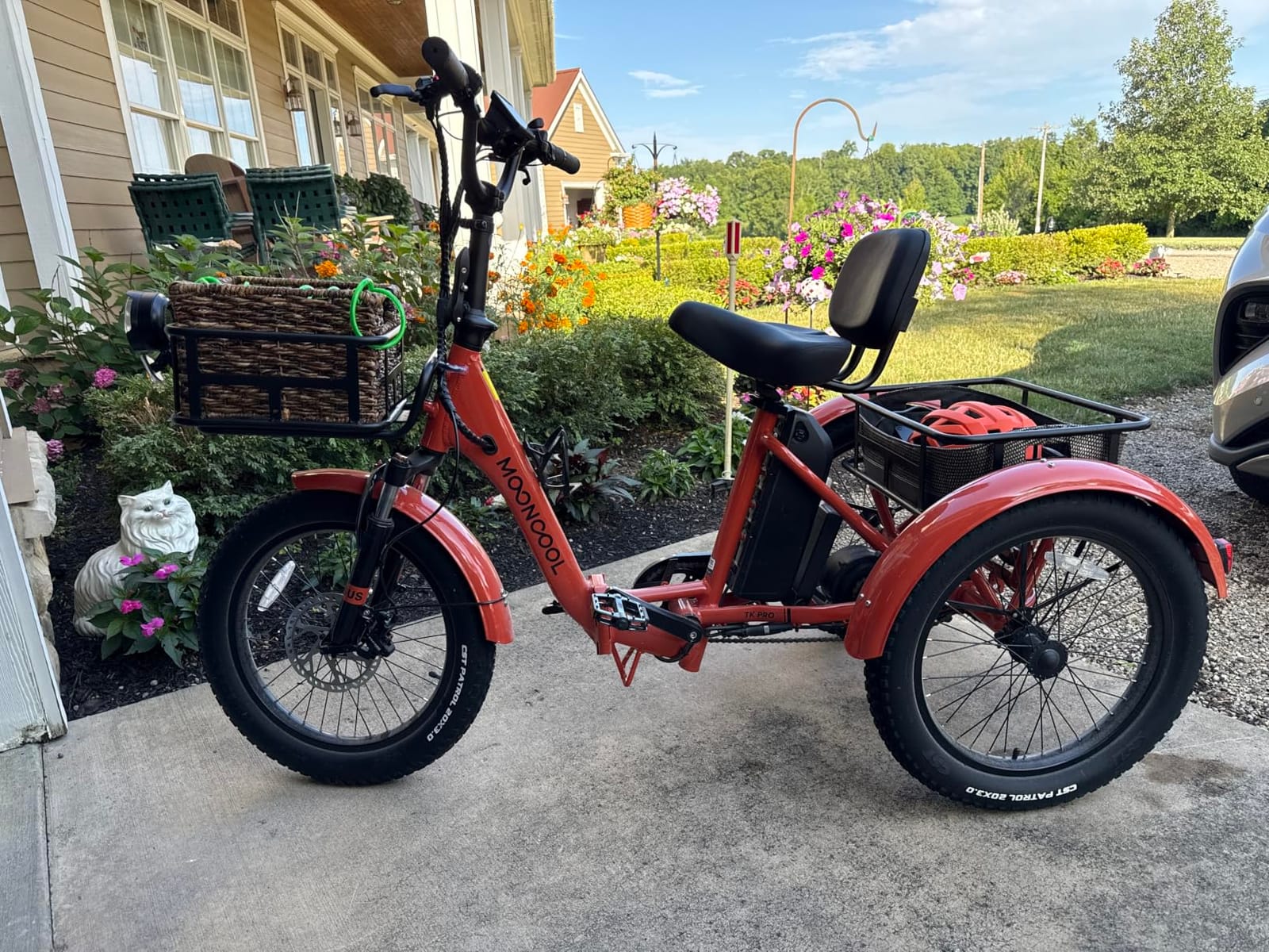 MOONCOOL Electric Tricycle for Adults, Aluminum 20
