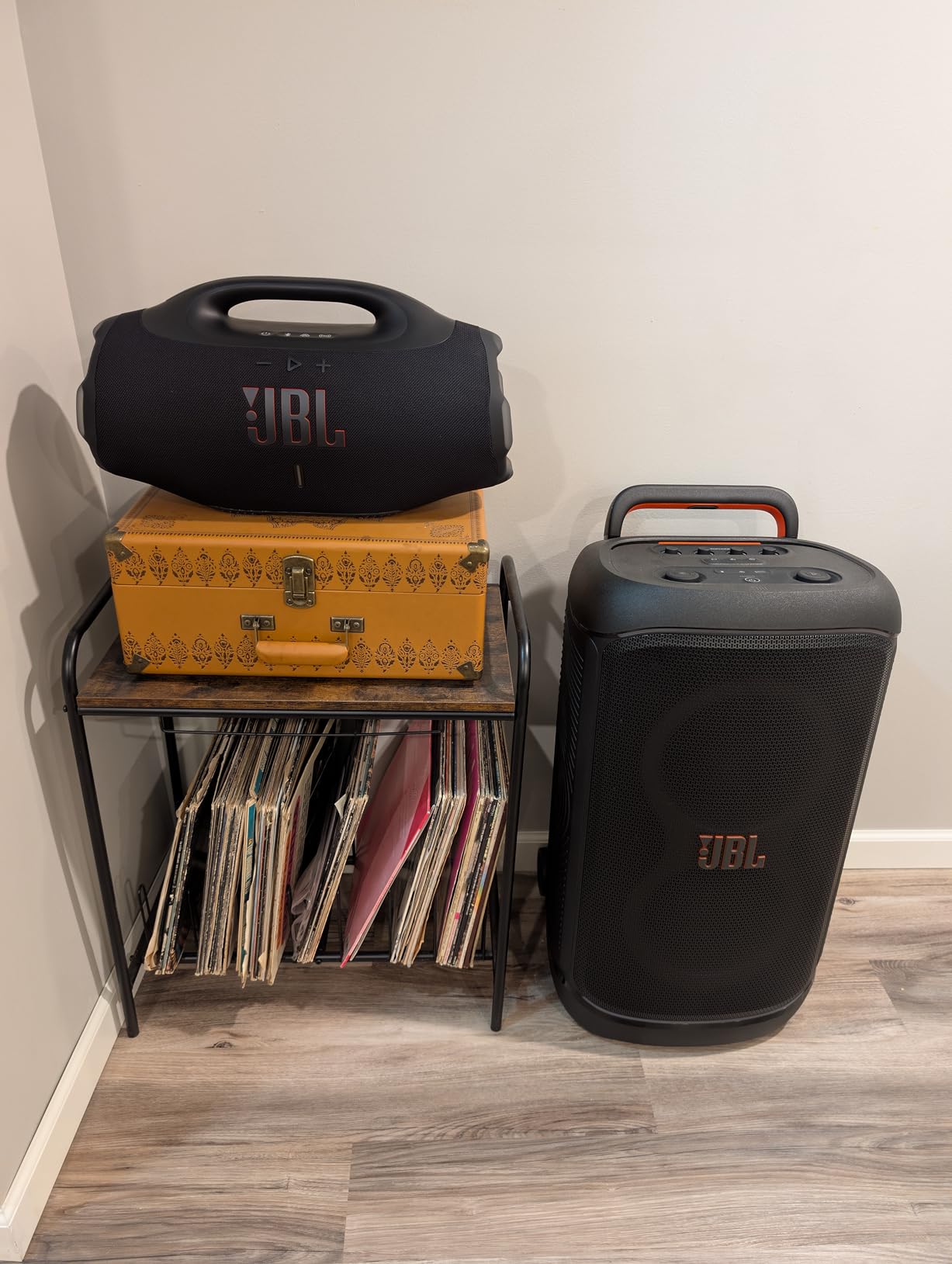 JBL Boombox 4 Portable Bluetooth Speaker, Waterproof, Deep Bass - Black, Up To 34 Hours Playtime, IP68 Dustproof, AI Sound Boost customer photo 1