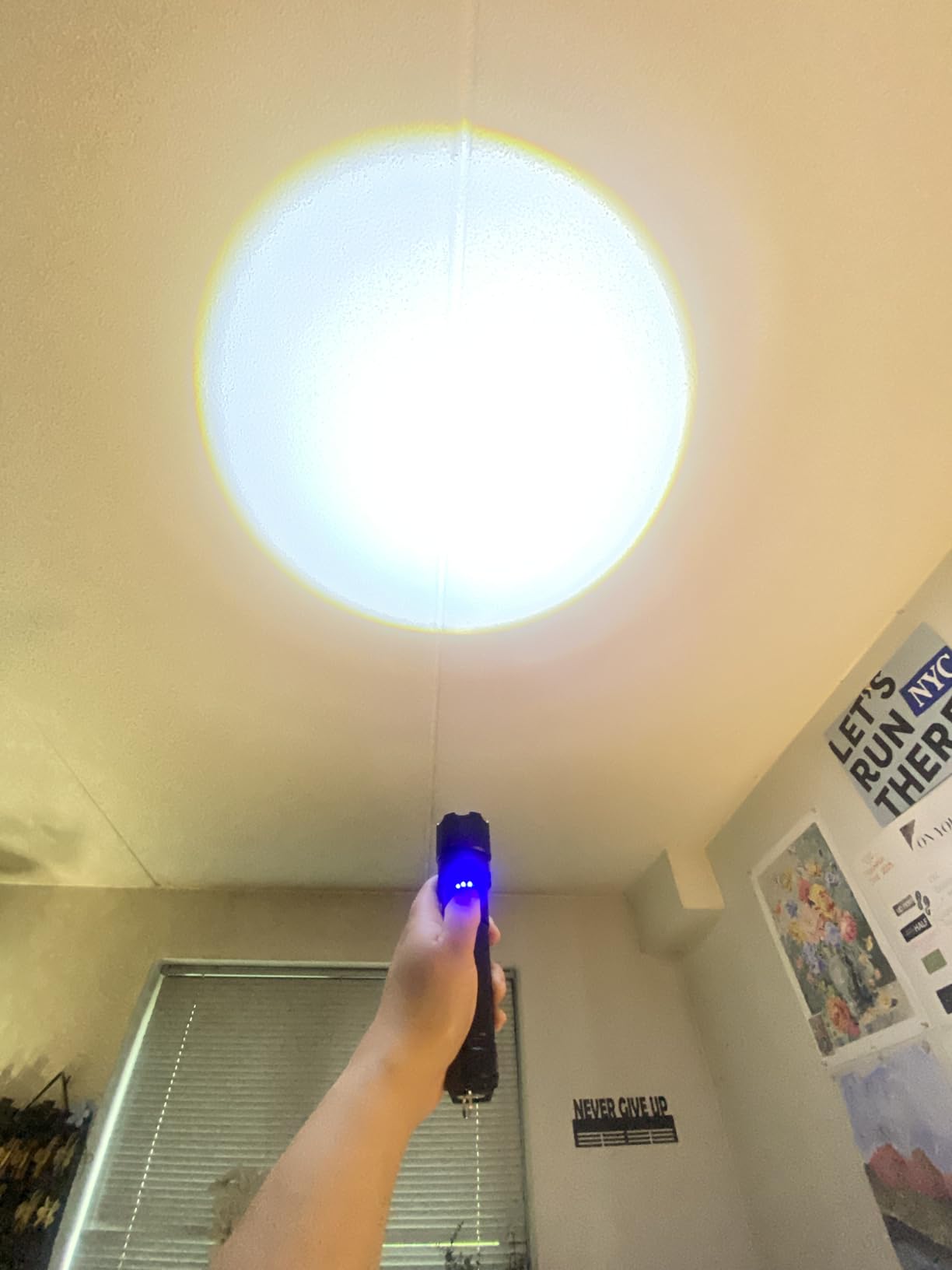 Flashlight 10000 High Lumens Rechargeable 30W Super Bright LED Flash Light | 5000ft Beam, 12H Long Lasting, USB C+A Charging, High Powered, Police Flashlight, for Home, Camping, Hiking, Emergency, Gift customer photo 2