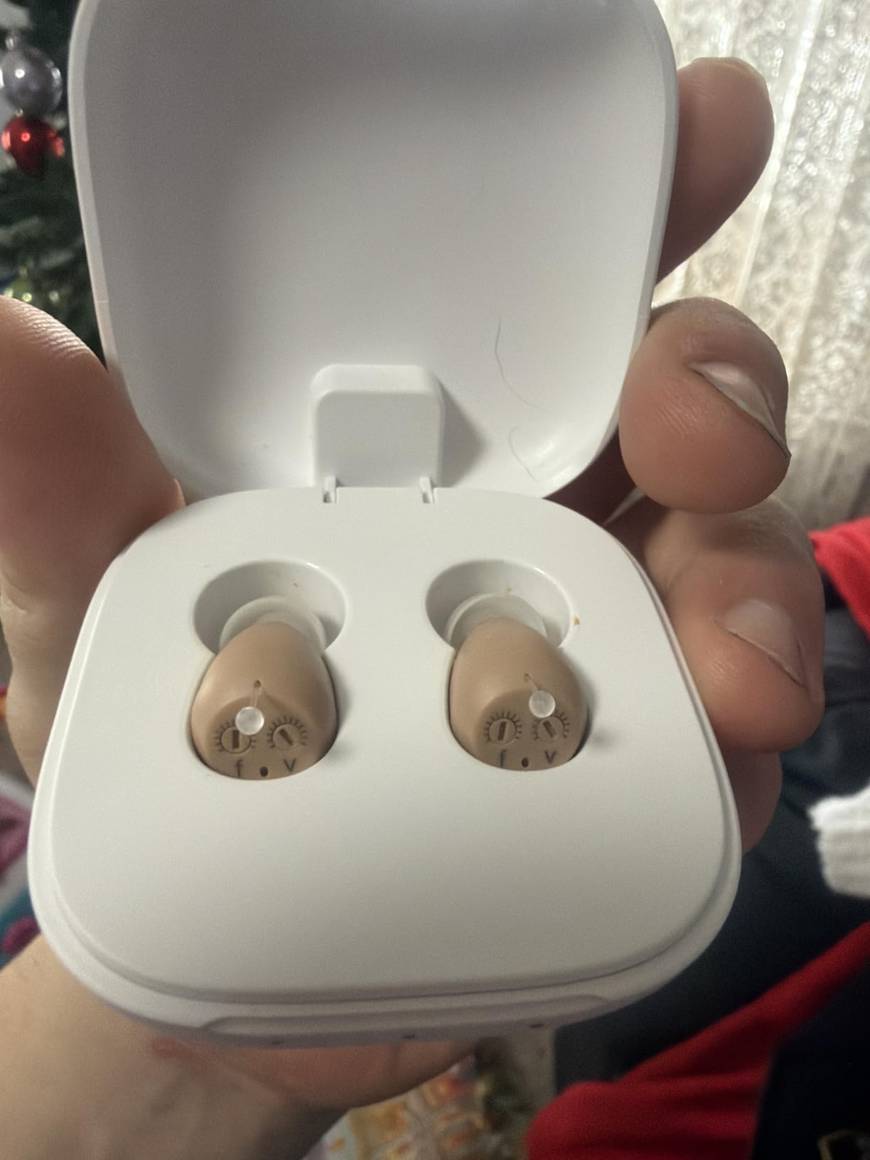 Audien Atom One OTC Hearing Aids | Wireless, Rechargeable, Comfortable, Clear Sound, Small Discreet Design customer photo 1