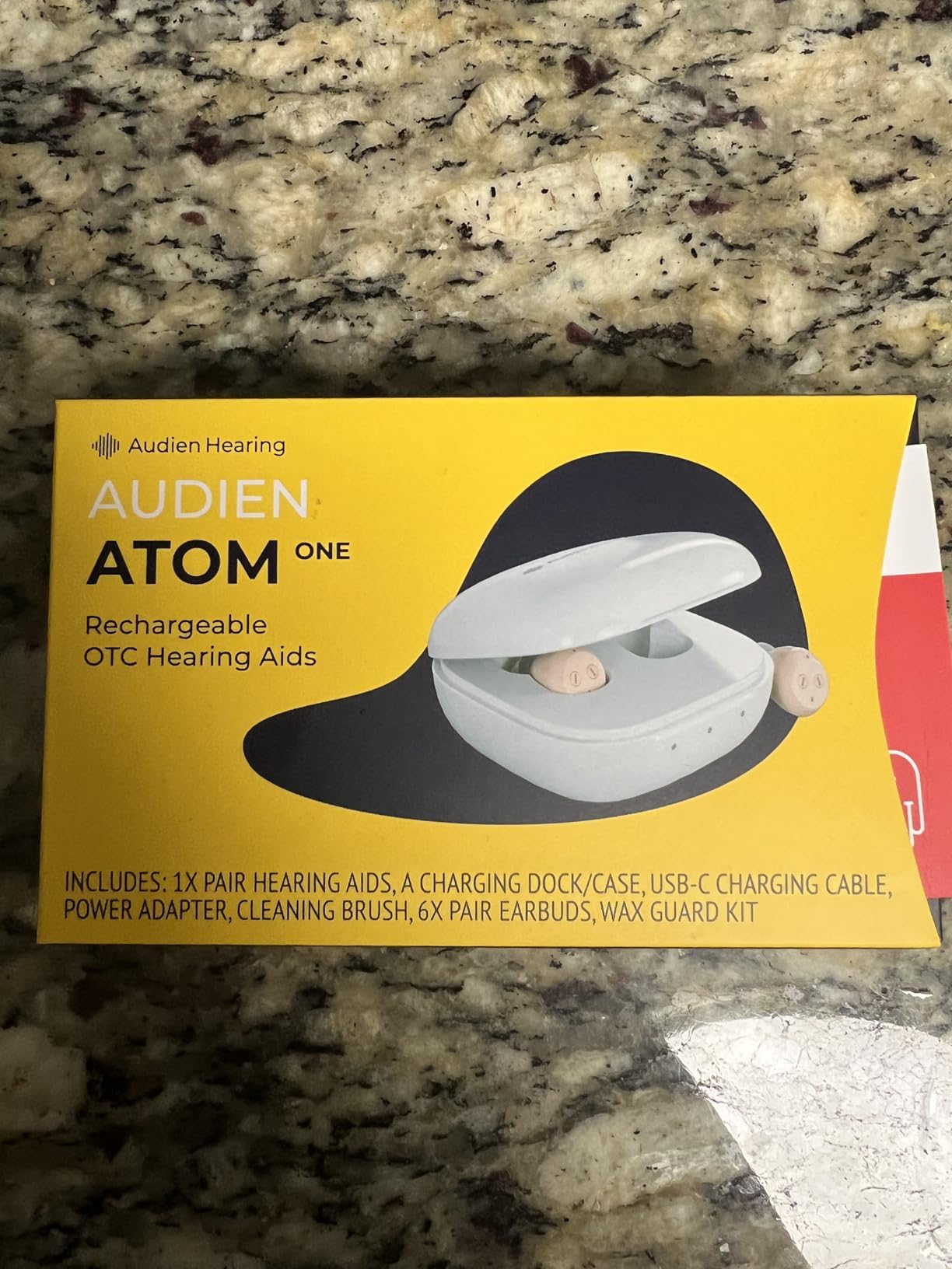 Audien Atom One OTC Hearing Aids | Wireless, Rechargeable, Comfortable, Clear Sound, Small Discreet Design customer photo 2