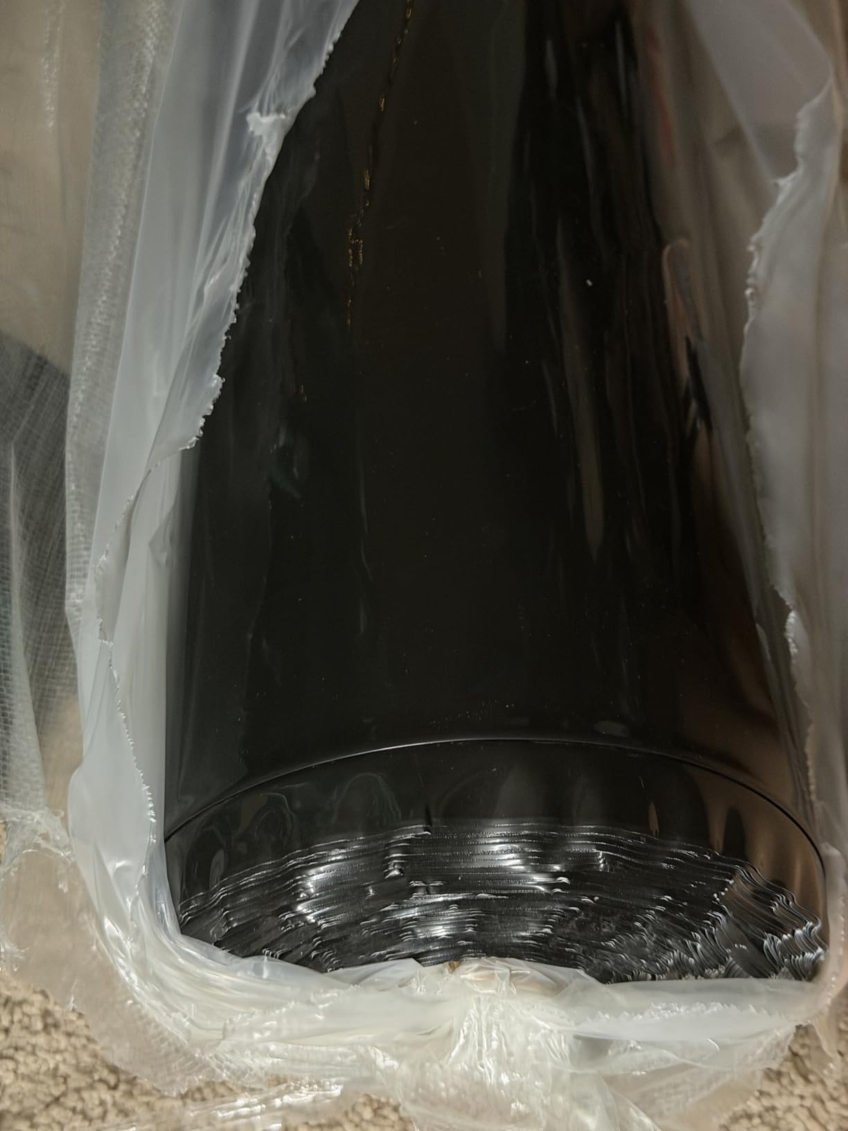 ALORAIR 12 mil Crawl Space Vapor Barrier 10' x 100' Plastic Sheeting | Heavy-Duty Black/White Panda Film - Crawlspace Encapsulation, Moisture Barrier, Ground Cover & Weatherproofing Applications customer photo 1