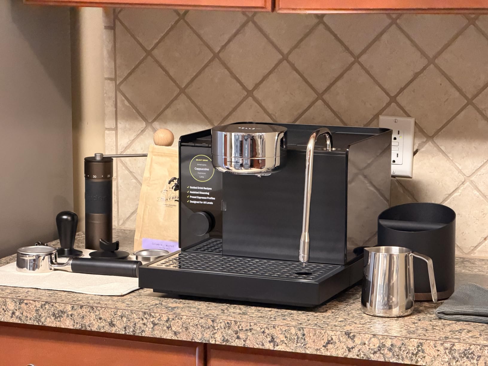 Fellow Espresso Series 1 - Espresso Machine, Pressure Profiling, Matte Black customer photo 1