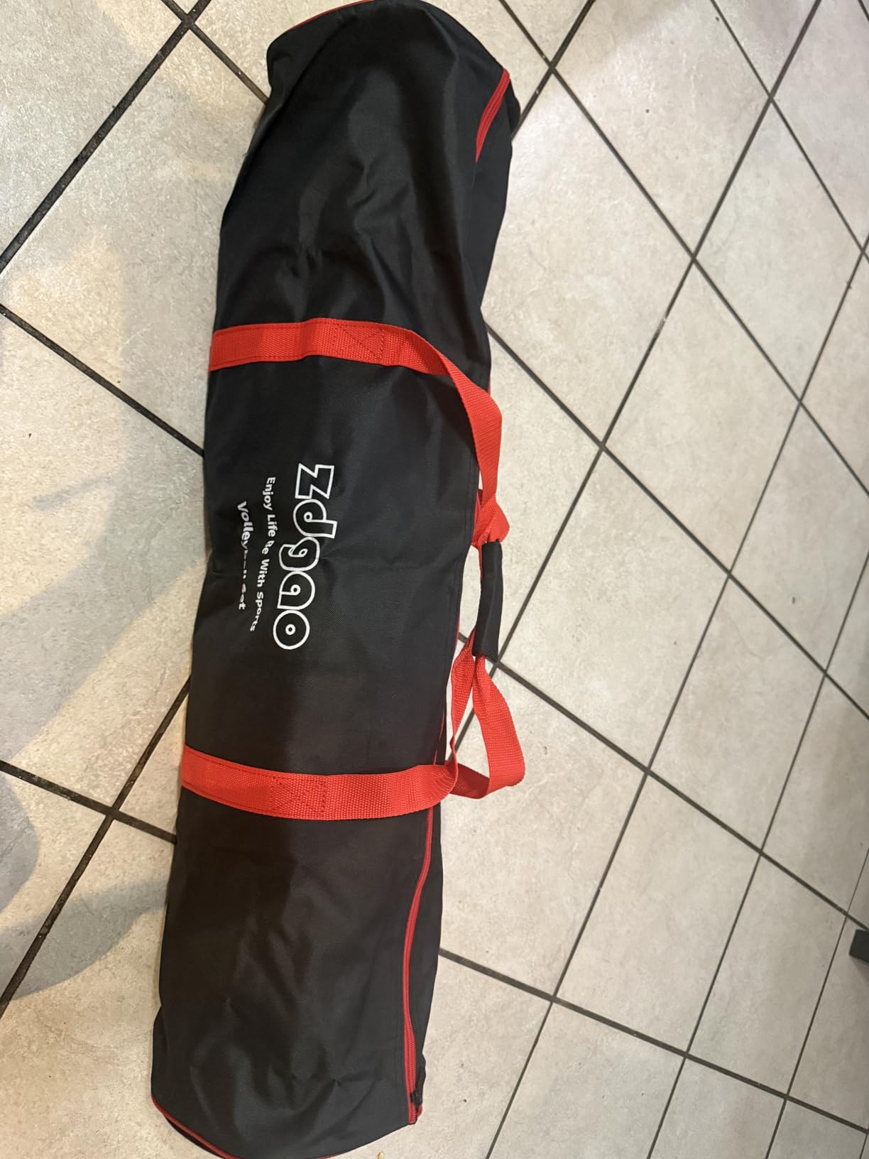 Zdgao Outdoor Portable Adjustable Volleyball Net System with Bag | Complete Practice Kit| Height Adjustable|Multiple Size| for backyard, beach, and lawn play| Portable|Easy Set up customer photo 1