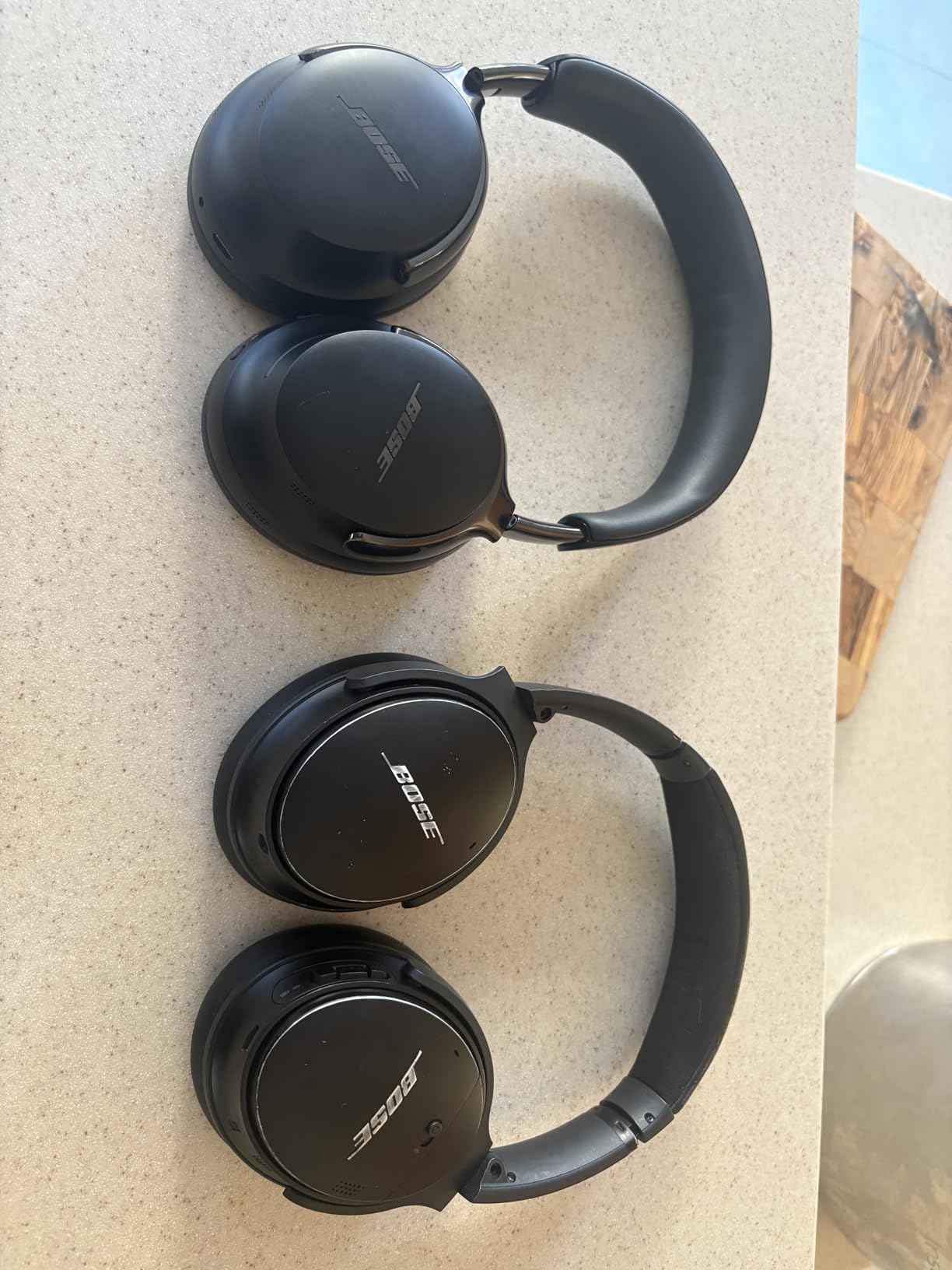 Bose QuietComfort Ultra Bluetooth Headphones (2nd Gen), Wireless Headphones with Spatial Audio, Over Ear Noise Cancelling with Mic, Up to 30 Hours of Play time, Desert Gold - Limited Edition Color customer photo 1