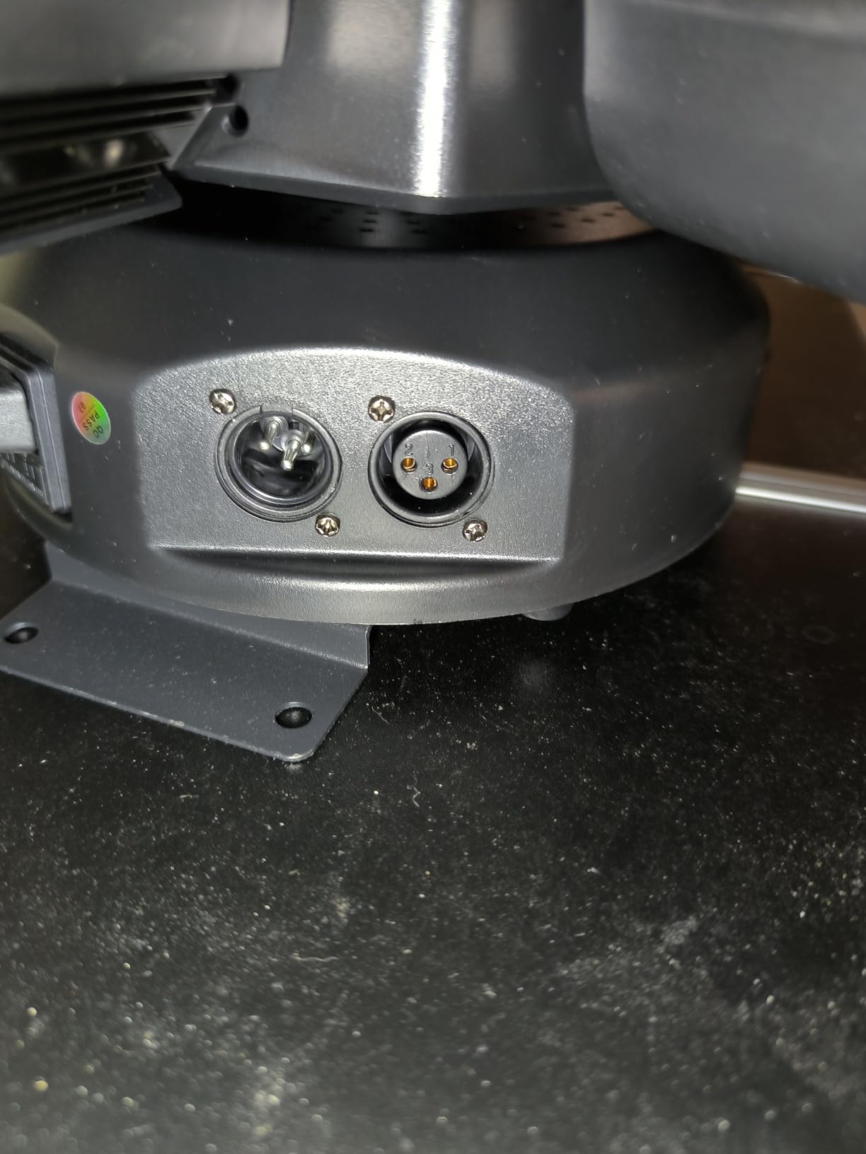 Moving Head DJ Lights 150W RGBW, 6-Arm Party Stage Light with Remote | DMX-512 & Sound-Activated, Quiet Motor, Sharp Beam Through Haze/Fog customer photo 2