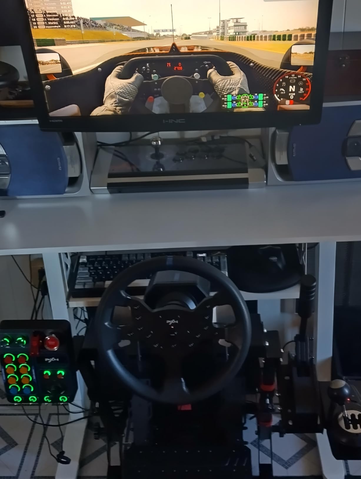 PXN PD HM Brake&Throttle Sim Racing Pedals, All-Metal 2-Pedal Set | Hall Sensors, Adjustable, USB-A/Type-C/RJ45 Connectivity, Compatible with PC and PXN V99/V10/V12/VD Wheel Bases customer photo 1