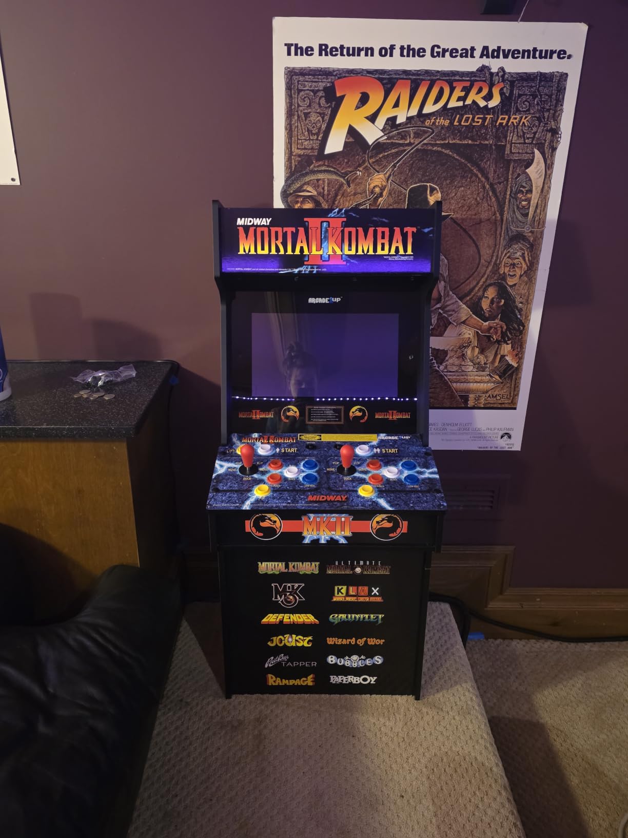 Arcade1Up Mortal Kombat Classic SE Arcade Machine, 15.6-Inch Screen customer photo 2