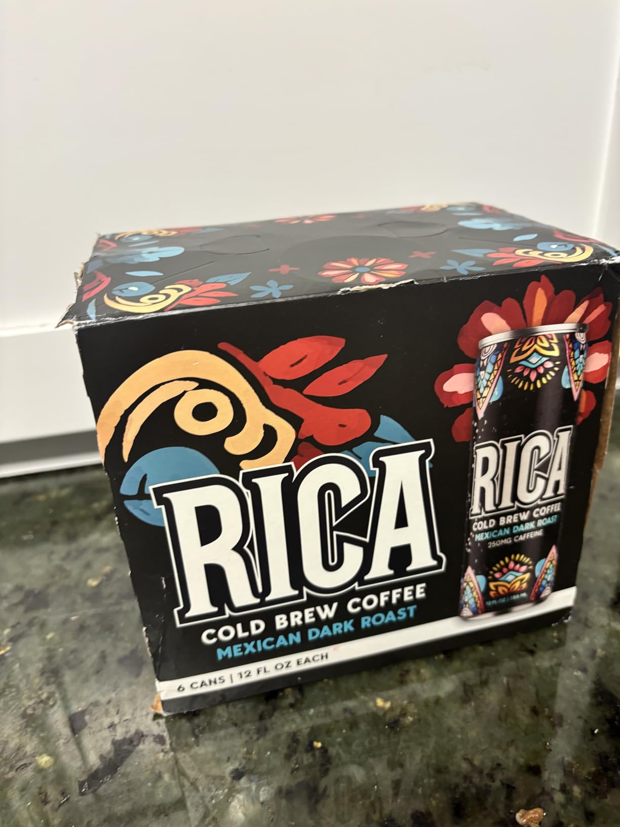 RICA Cold Brew, Mexican Single Origin Dark Roast, 12oz Cans (12 Pack) customer photo 2