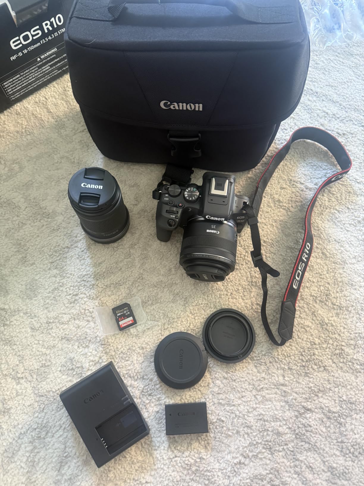 Canon EOS R10 Mirrorless Camera with 18-45mm Lens (5331C009) Bundle | For Beginner Photographers & Vloggers | 24.2MP APS-C Mirrorless Camera | 4K Video + 64GB Memory Card + Camera Bag customer photo 1