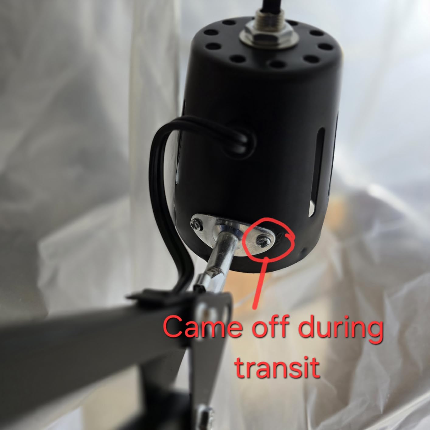 LED Clamp on Desk Lamp, 360°Adjustable Swing Arm Desk Lamp customer photo 2