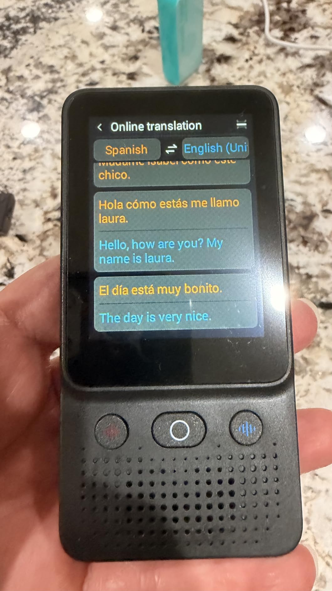Language Translator Device, Voice AI Translator Device T21 Wi-Fi Available, Two-Way 138 Languages 2026 Instant Translator Offline Recording Photo Translation Device for Business Travel Study customer photo 1